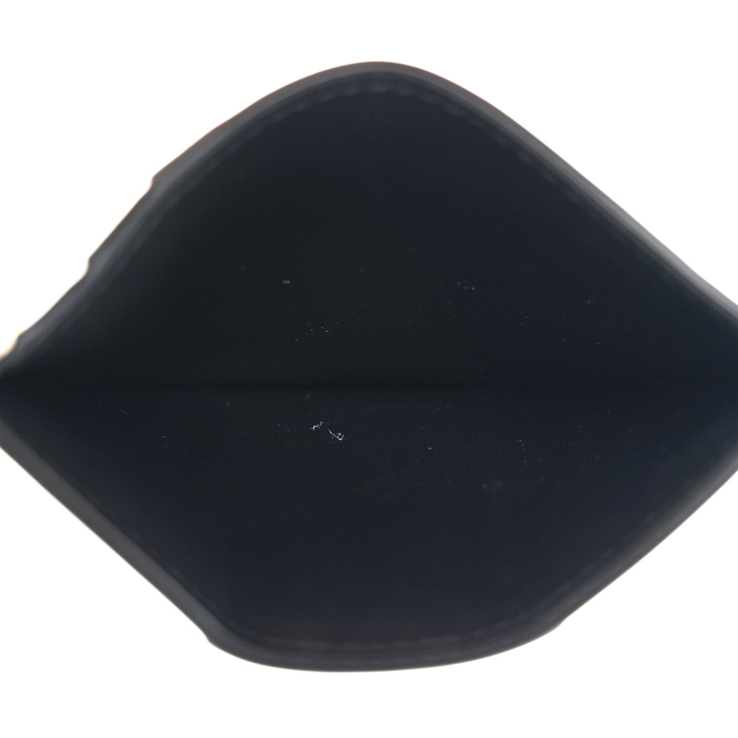 Patent Maxi Intrecciato Cassette Card Holder New Chartreuse Black