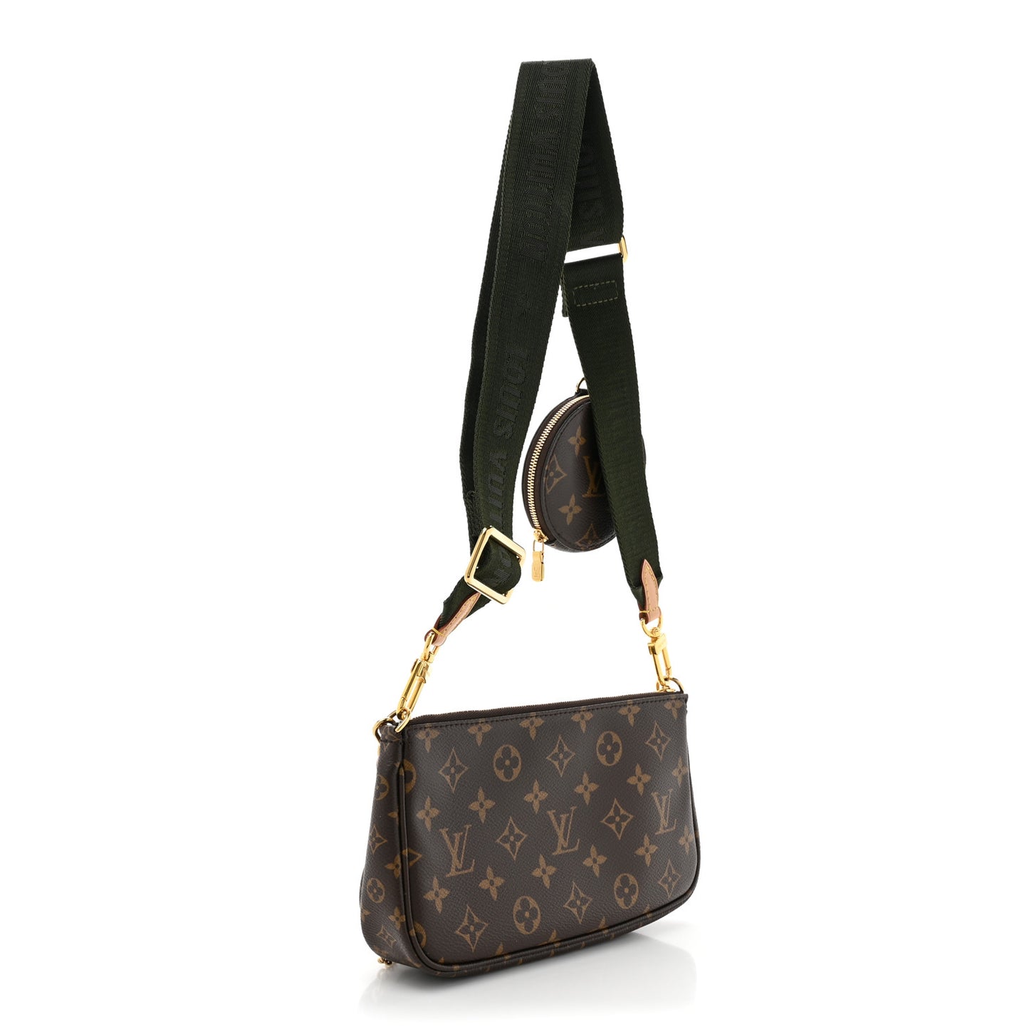 Monogram Multi Pochette Accessories Kaki