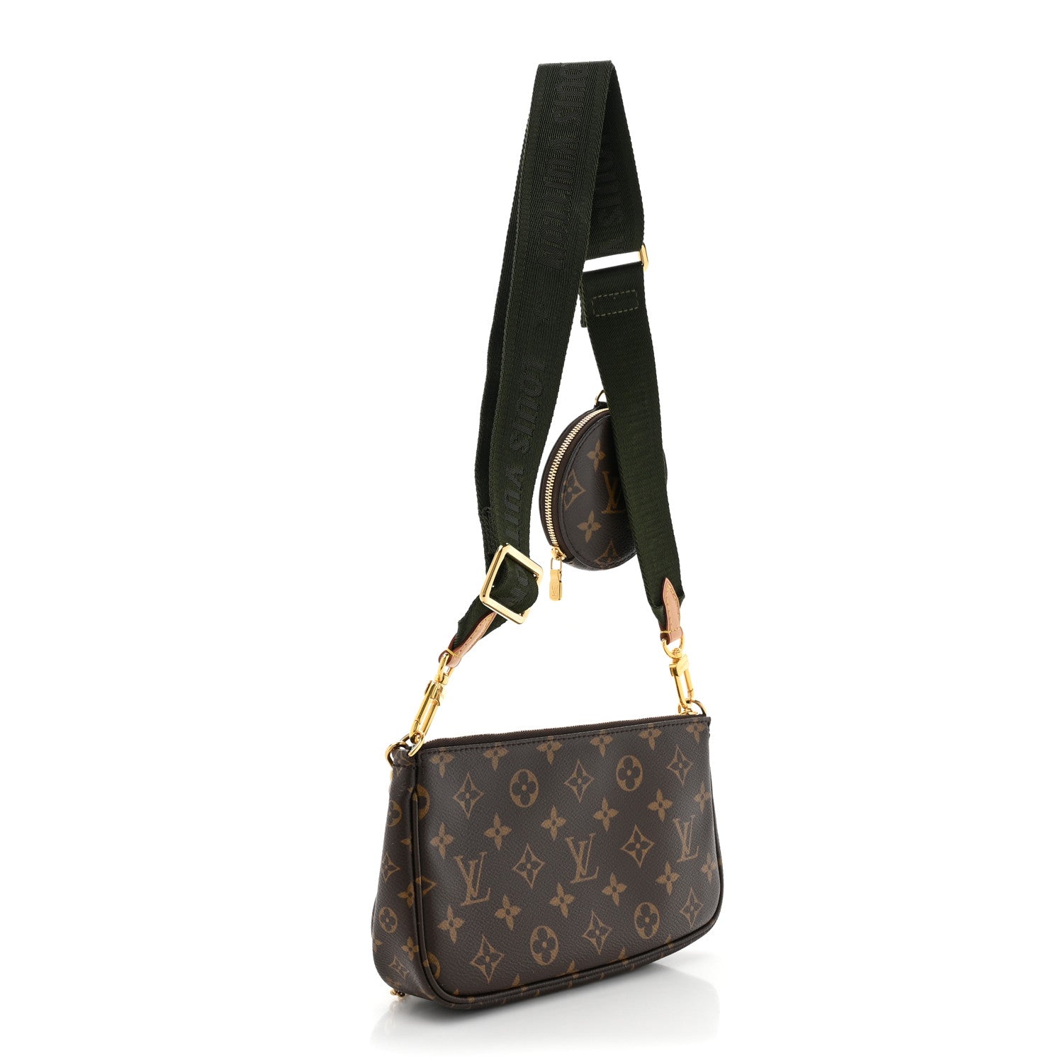 Louis Vuitton Monogram Multi Pochette Accessories Kaki 3 of 15