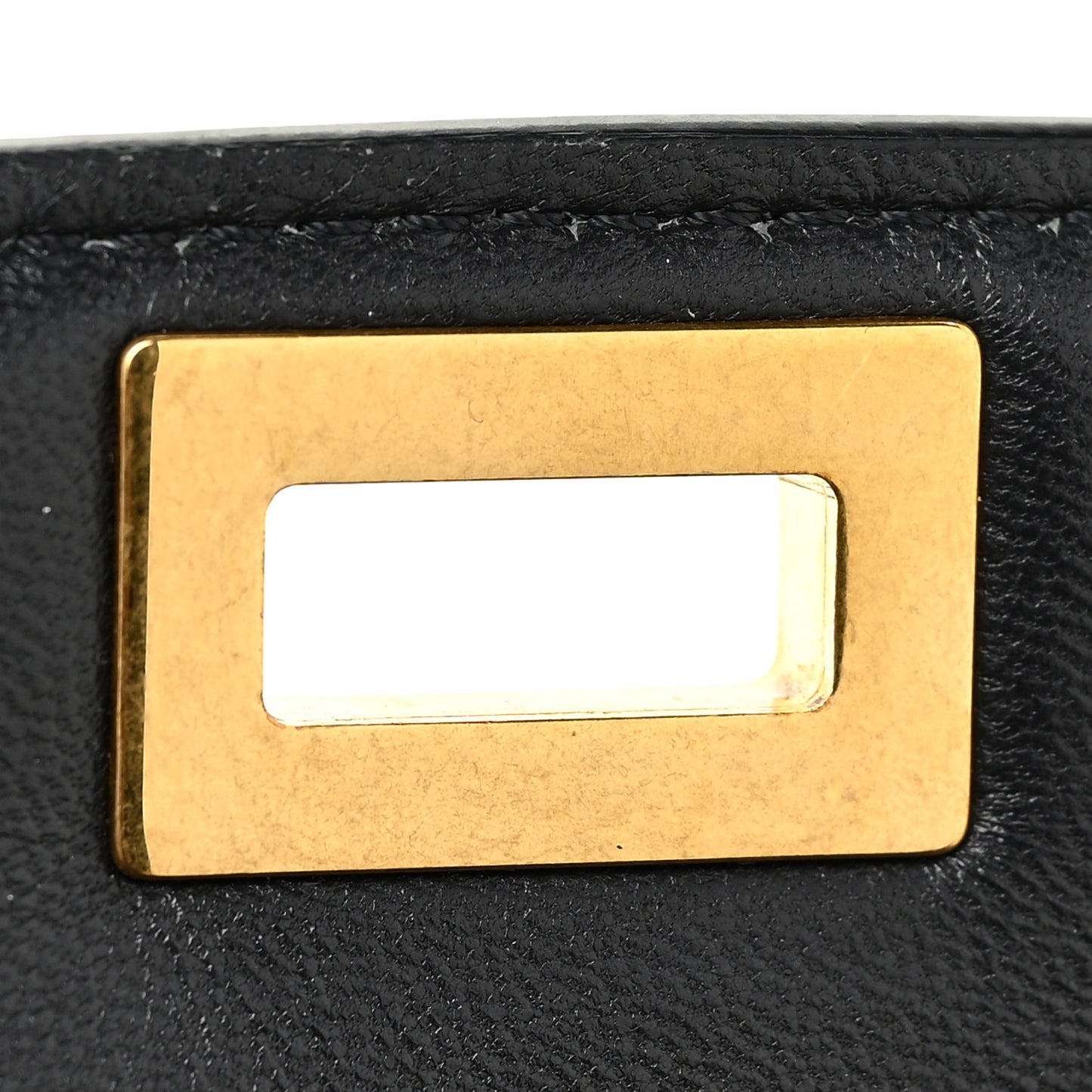 Liege Calfskin Medium Classic Box Flap Bag Anthracite