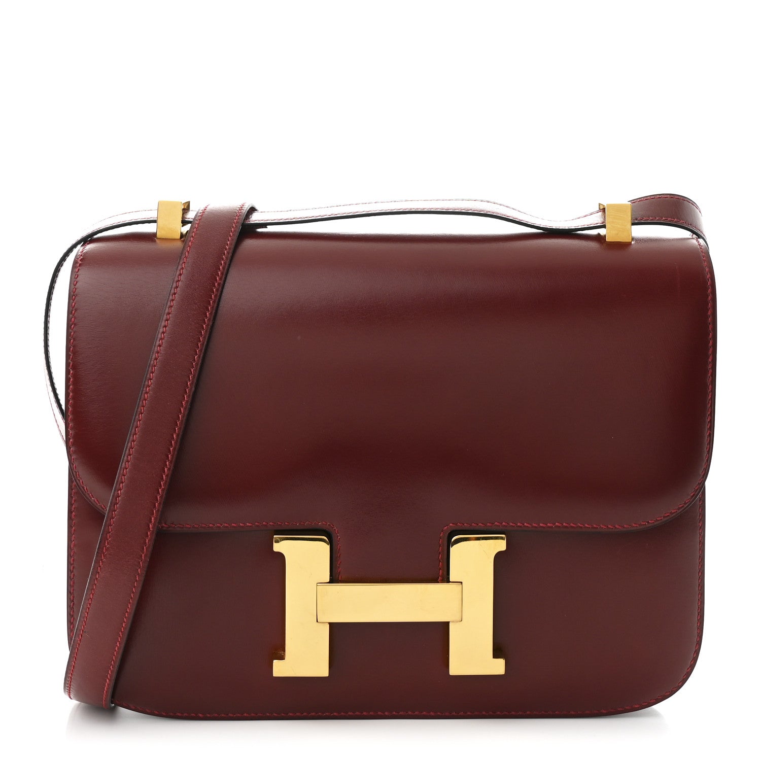 Hermes Box Constance 23 Rouge H 1743546 β FASHIONPHILE