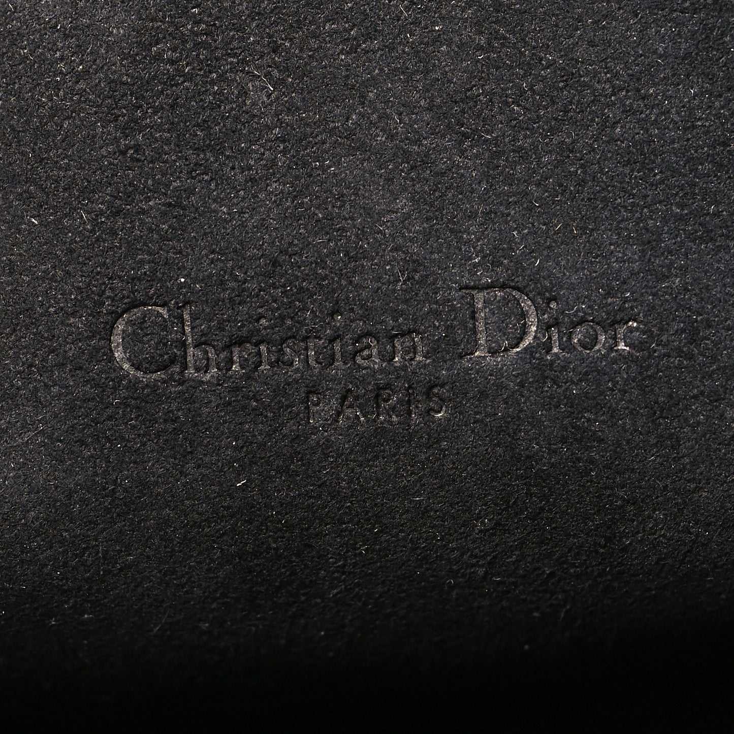 Grained Calfskin Caro Double Pouch Black