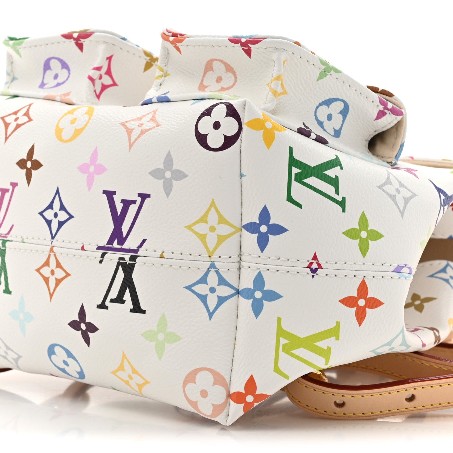 LV X TM Monogram Multicolor Venice Backpack White