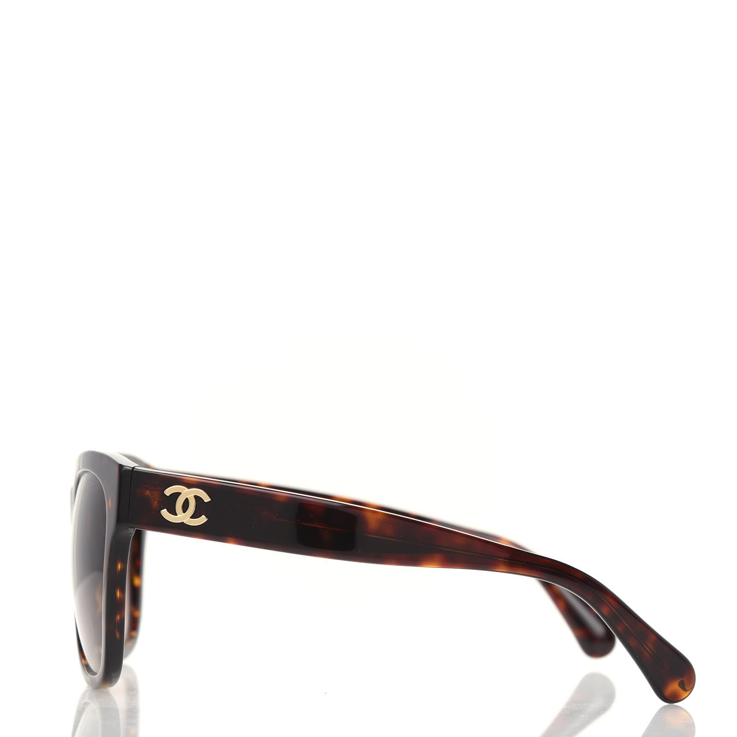 Chanel Acetate Runway Square Sunglasses 5380 Dark Tortoise 3 of 8