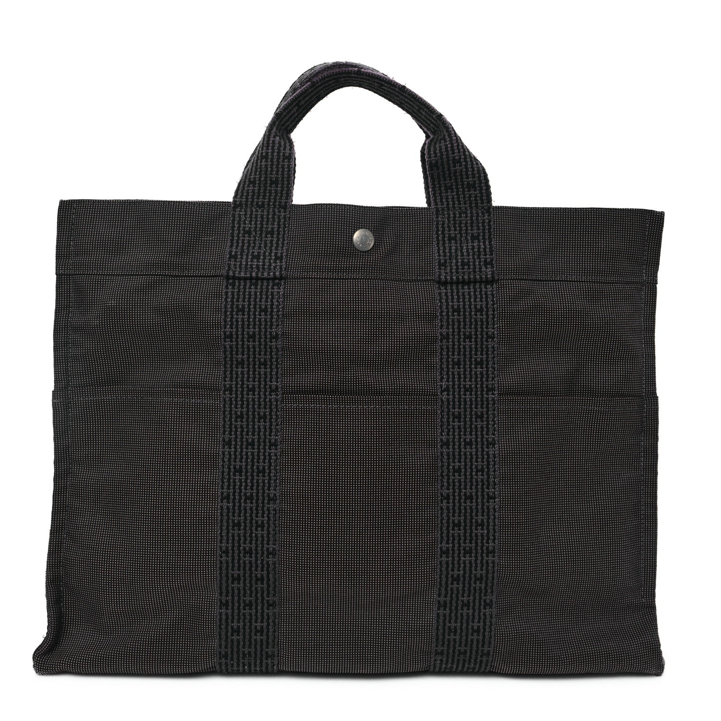Canvas Herline MM Tote Grey
