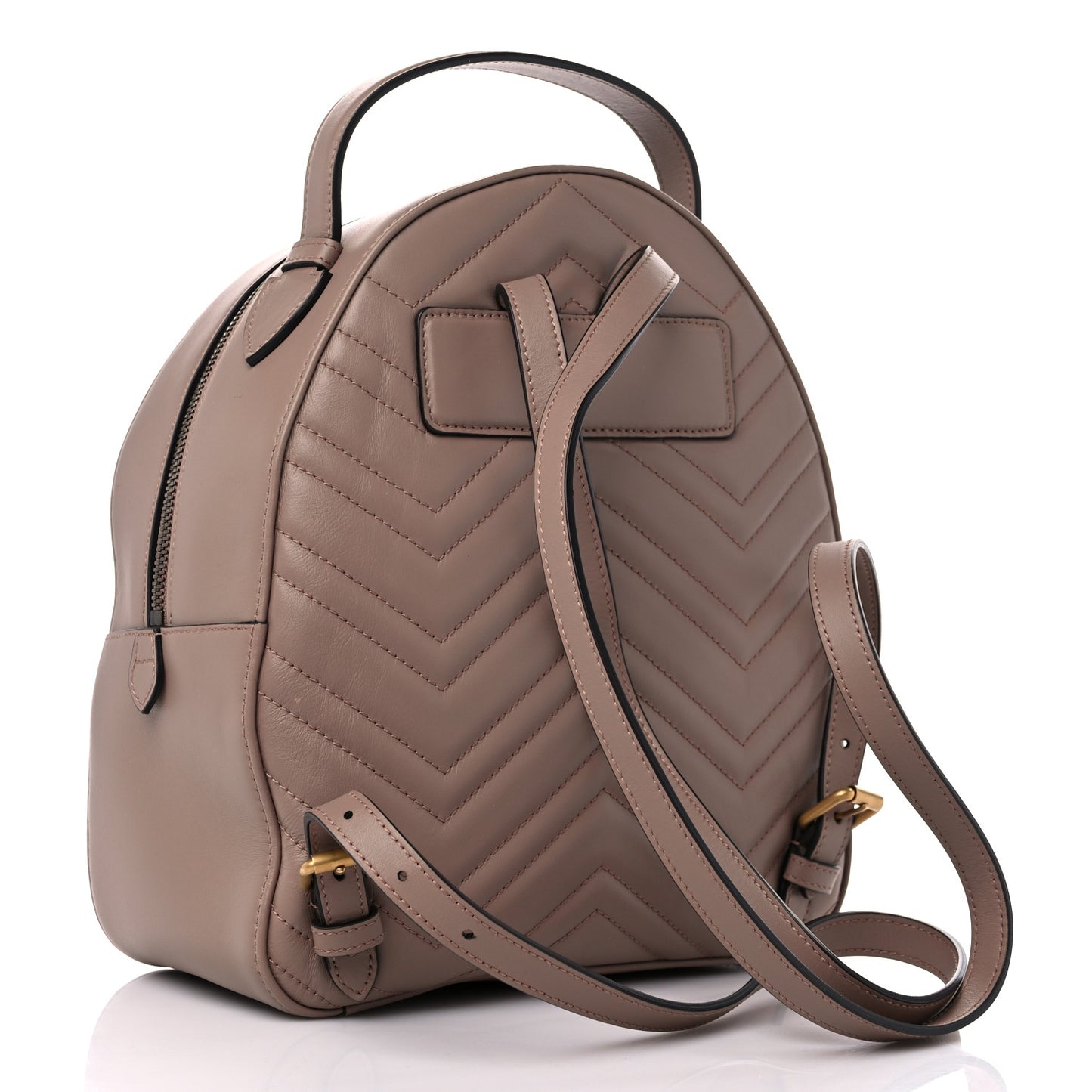 Calfskin Matelasse GG Marmont Backpack Porcelain Rose