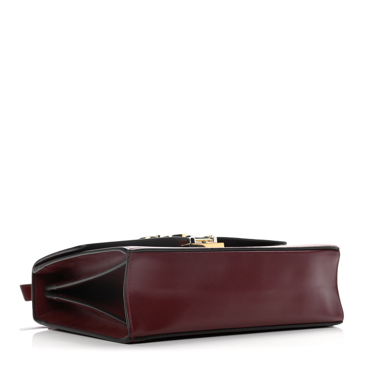 Gucci Smooth Calfskin Small Zumi Shoulder Bag Vintage Bordeaux 4 of 15