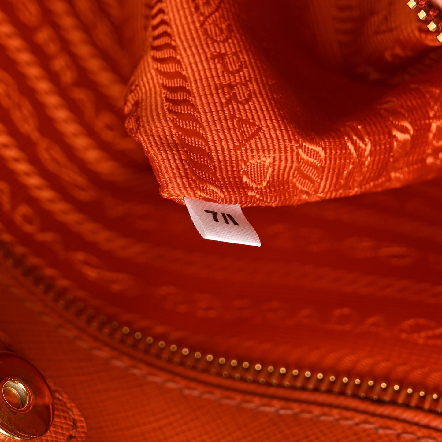 Saffiano Lux Open Medium Promenade Tote Papaya