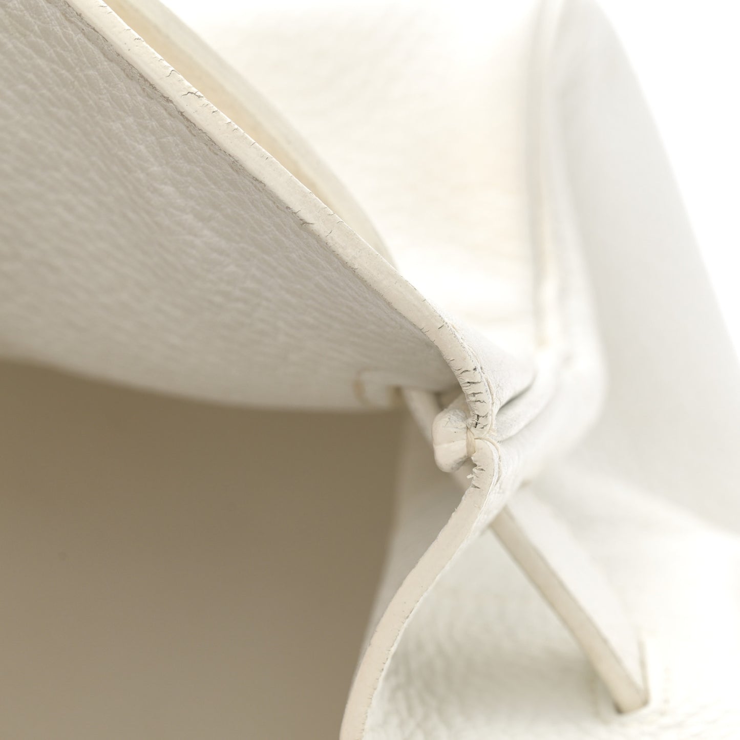 Taurillon Clemence JPG Birkin 42 White