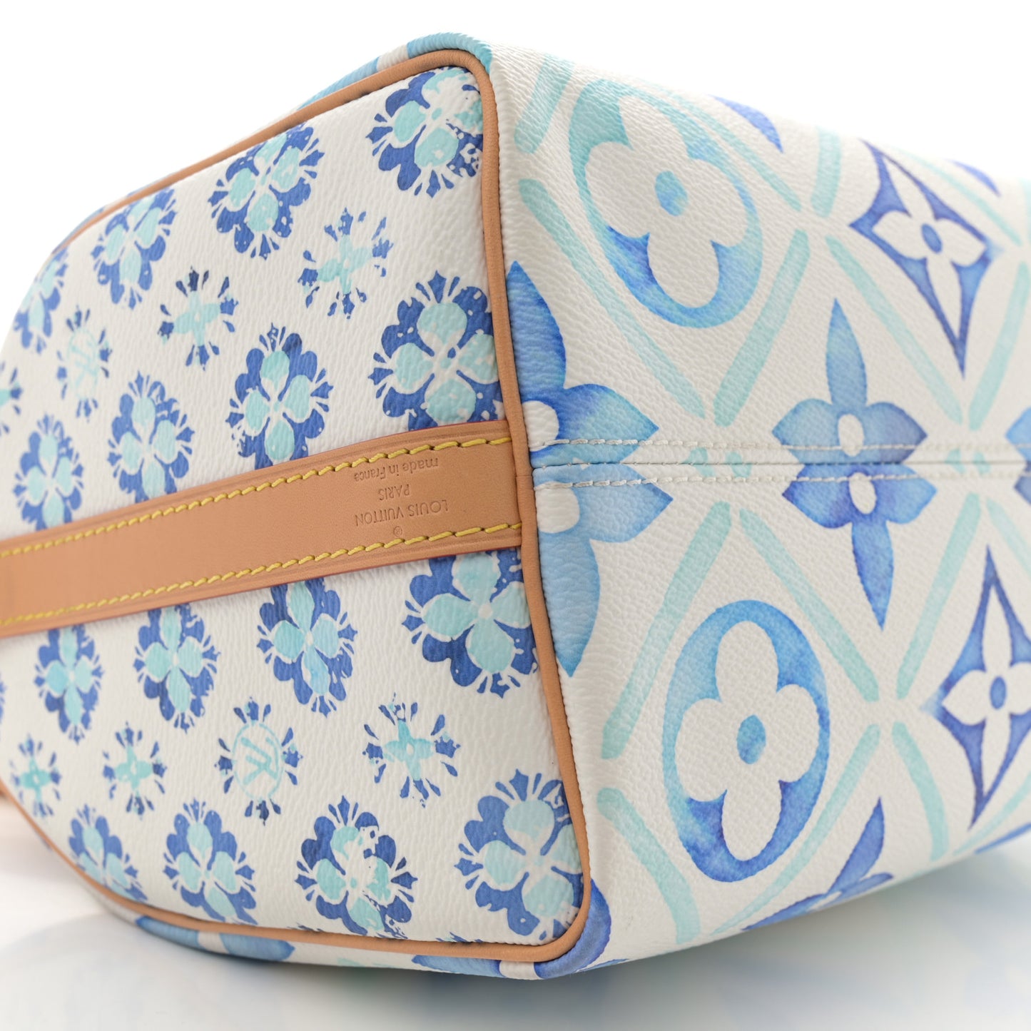 Monogram Tiles By The Pool Speedy Bandouliere 25 Lagoon Blue
