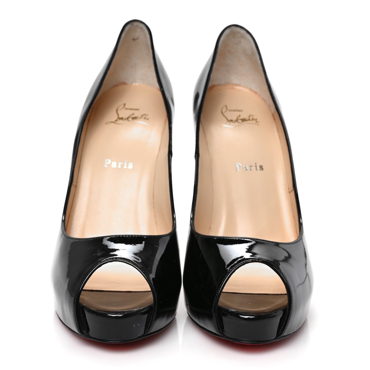 Patent New Very Prive 120 Pumps 40 Black Red
