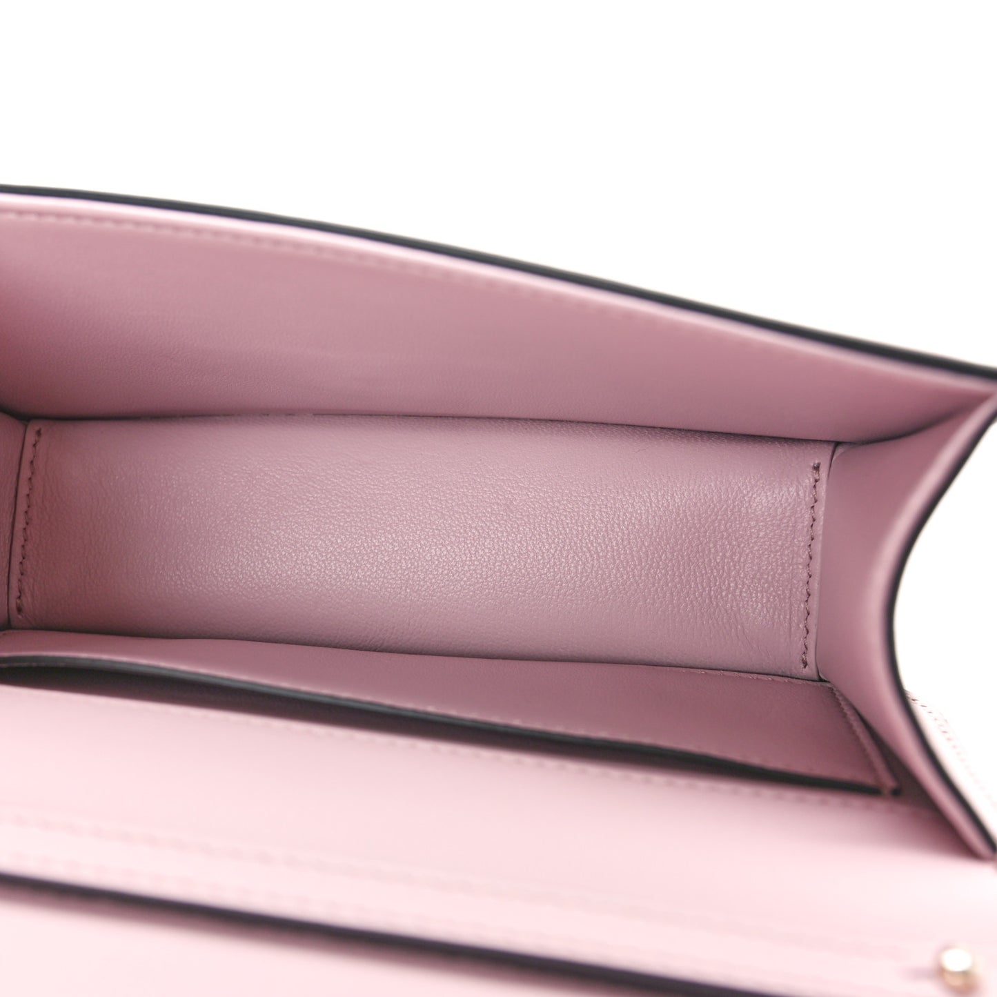 Calfskin Crystal Vlogo Small Loco Shoulder Bag Rose Cannelle