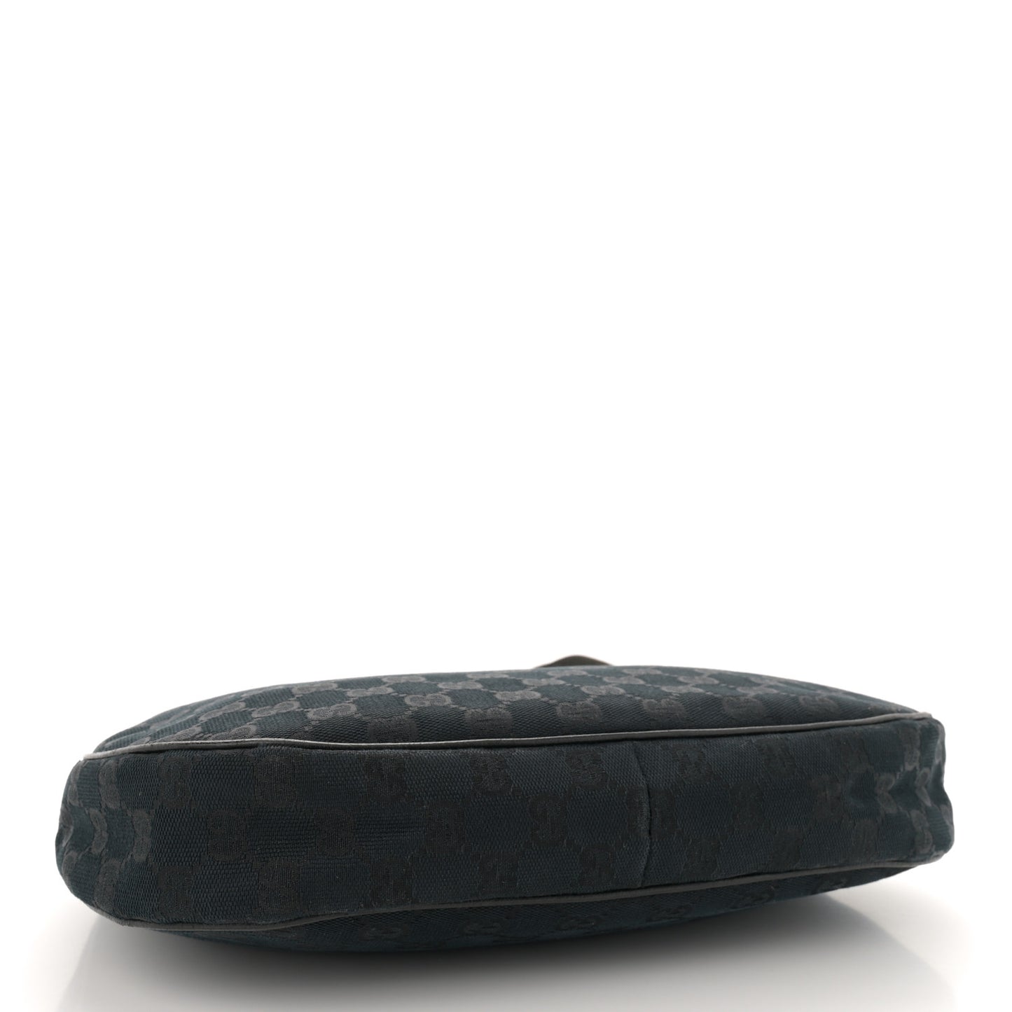 Monogram Medium Half Moon Hobo Black