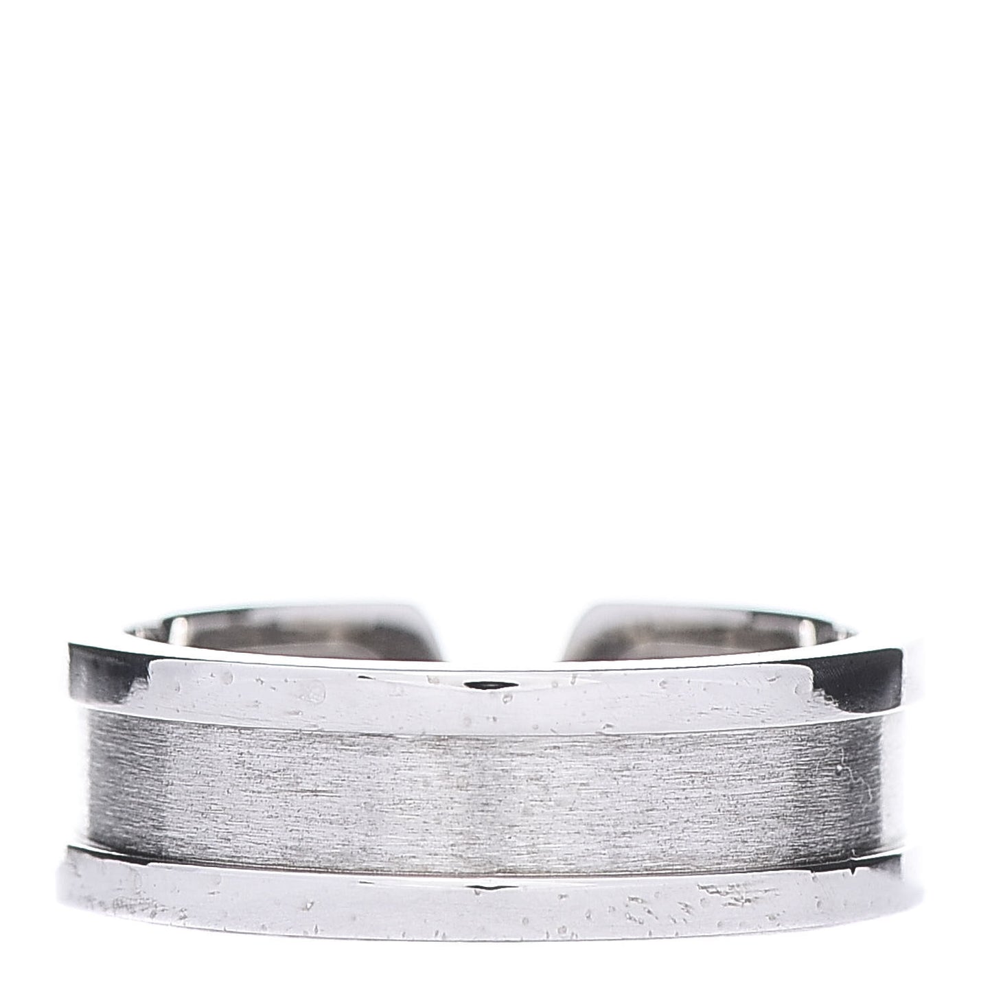 18K White Gold 6.5mm C De Ring 54 6.75