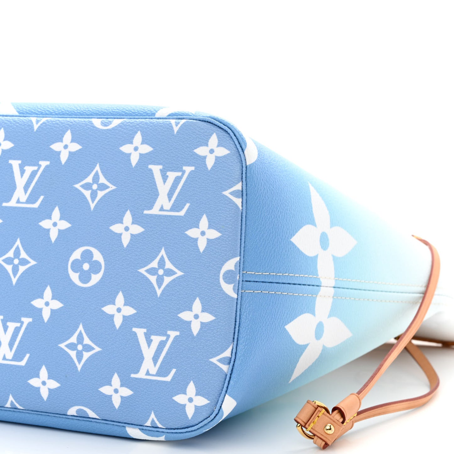 Monogram Giant By The Pool Neverfull MM Blue