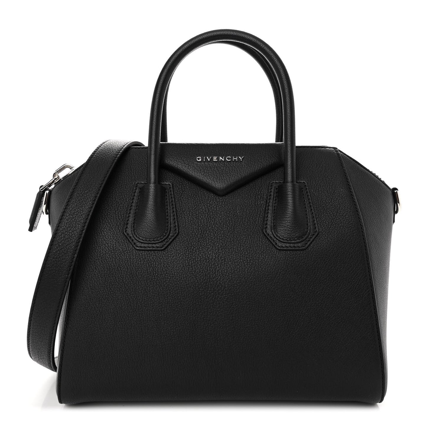 Sugar Goatskin Small Antigona Black