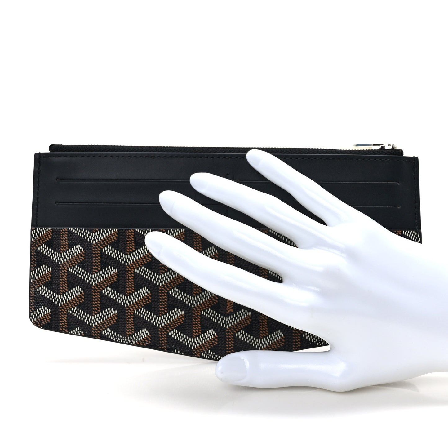 Goyardine Insert Louise Wallet Black
