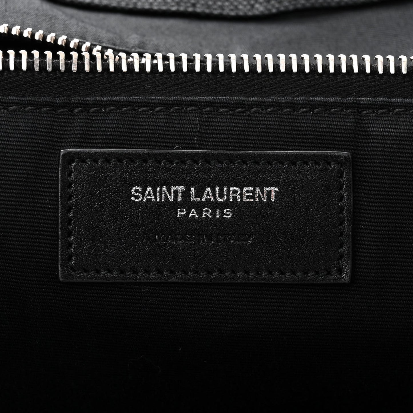 Raffia Linen Calfskin Rive Gauche Tote Black
