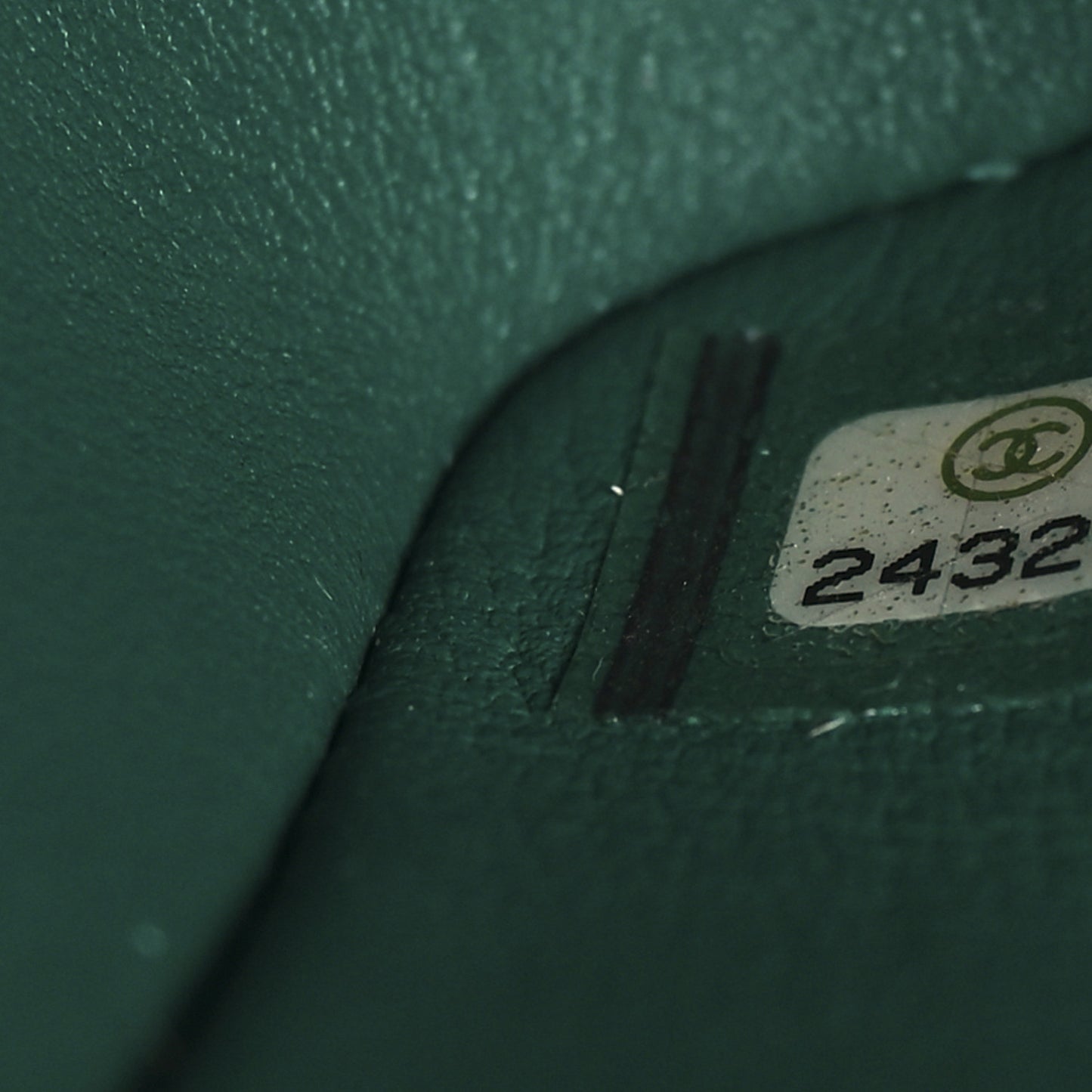 Alligator Jumbo Double Flap Green