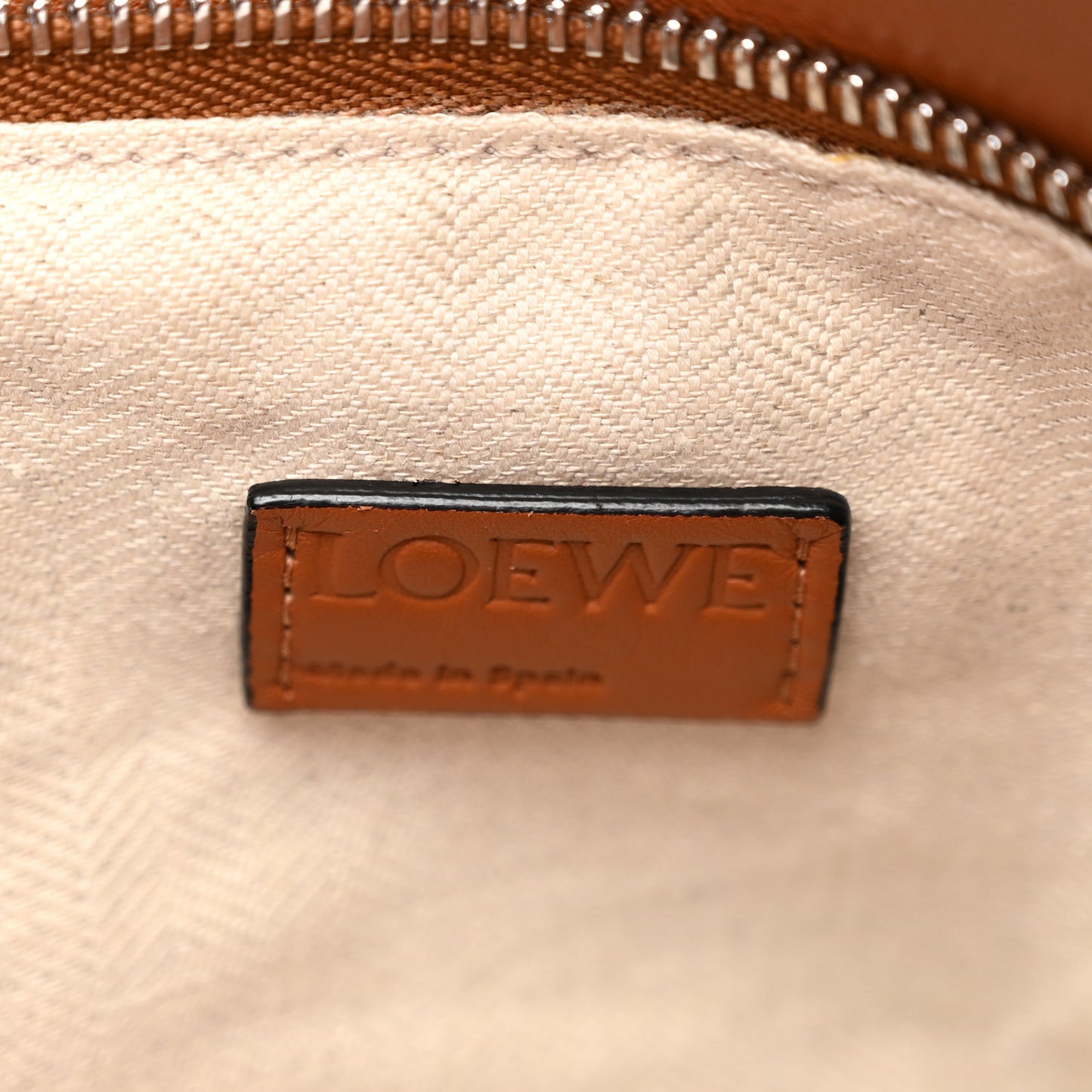 Calfskin Large Puzzle Bag Tan
