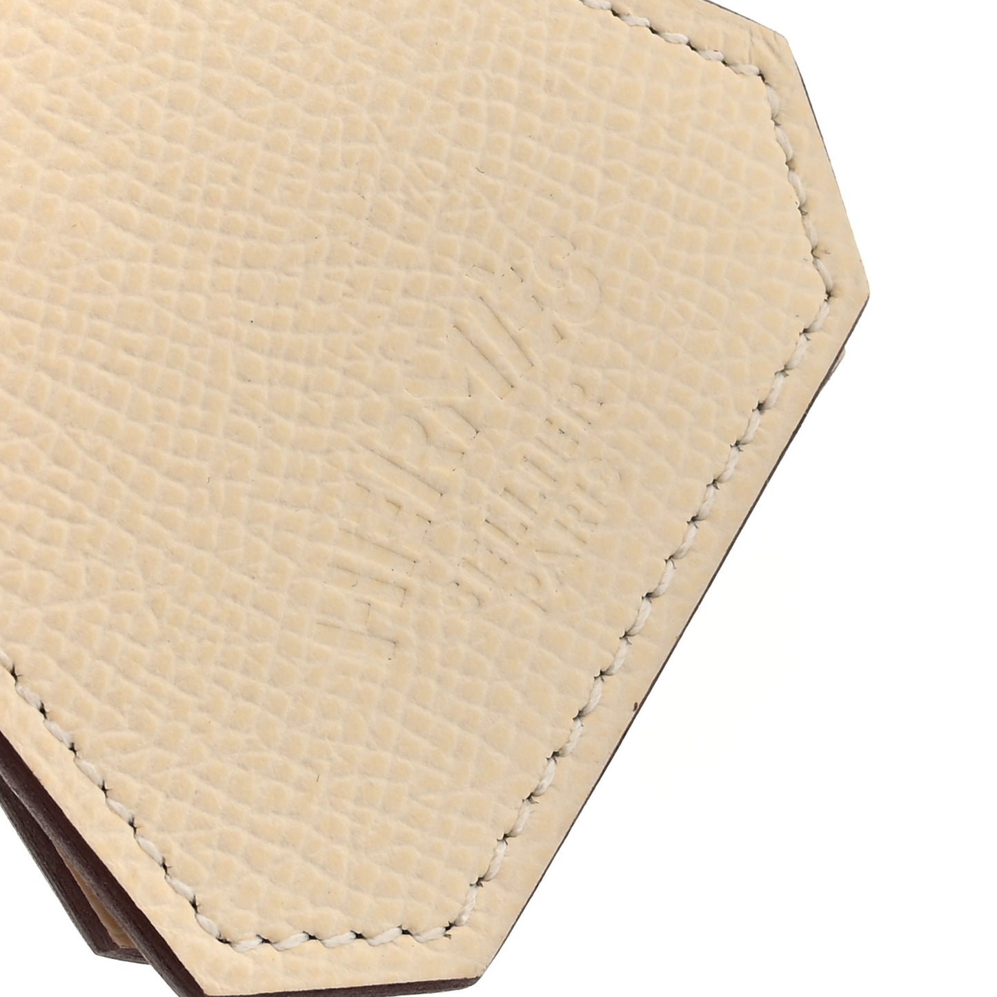 Epsom Capucine Hat Clip Craie