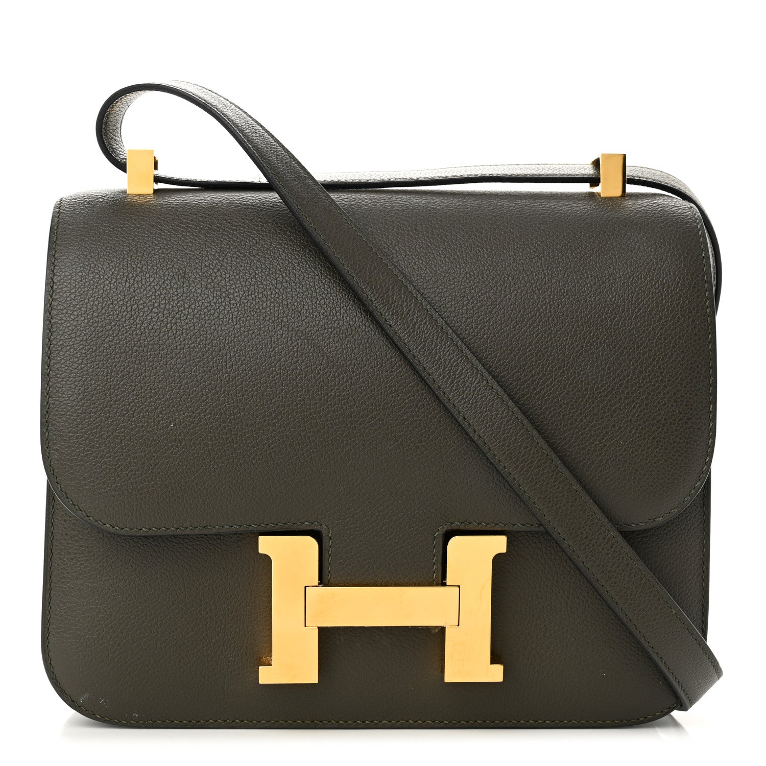 Hermes Evercolor Constance 24 Vert Olive 1247632 – FASHIONPHILE