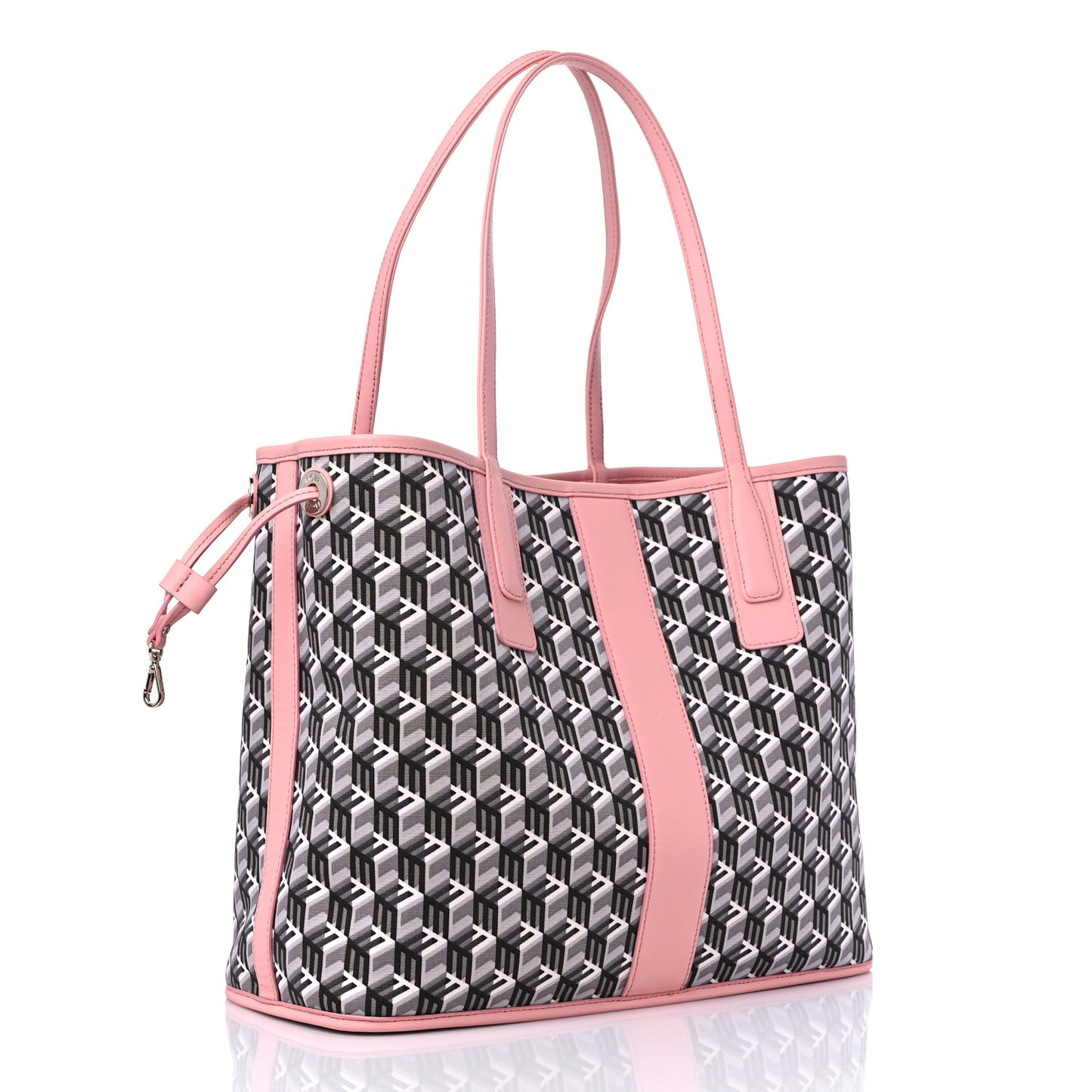 Visetos Medium Liz Reversible Shopper Tote Pink