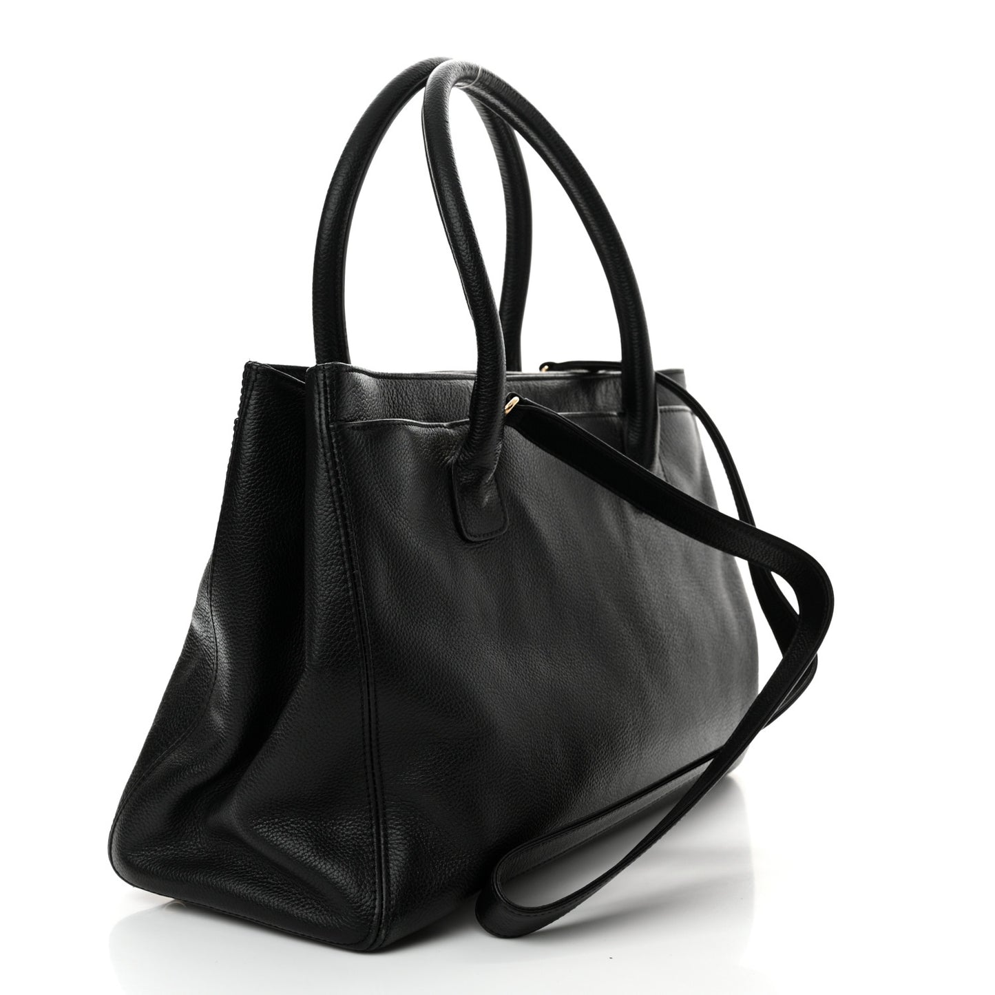 Caviar Cerf Executive Shopper Tote Black