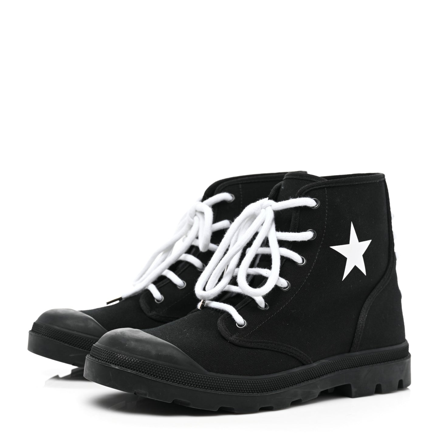 Canvas Olympus Star Combat Boots 43 Black