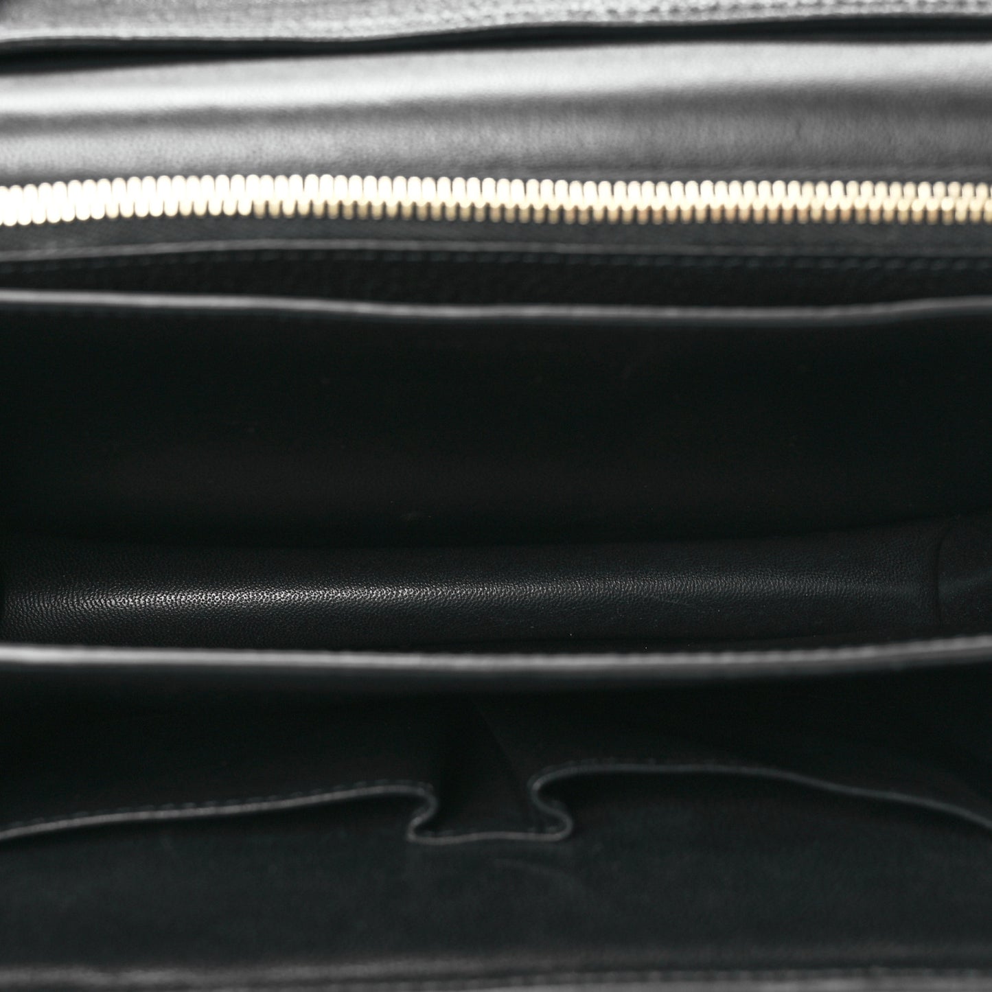 Goatskin Medium Classic Box Flap Bag Black