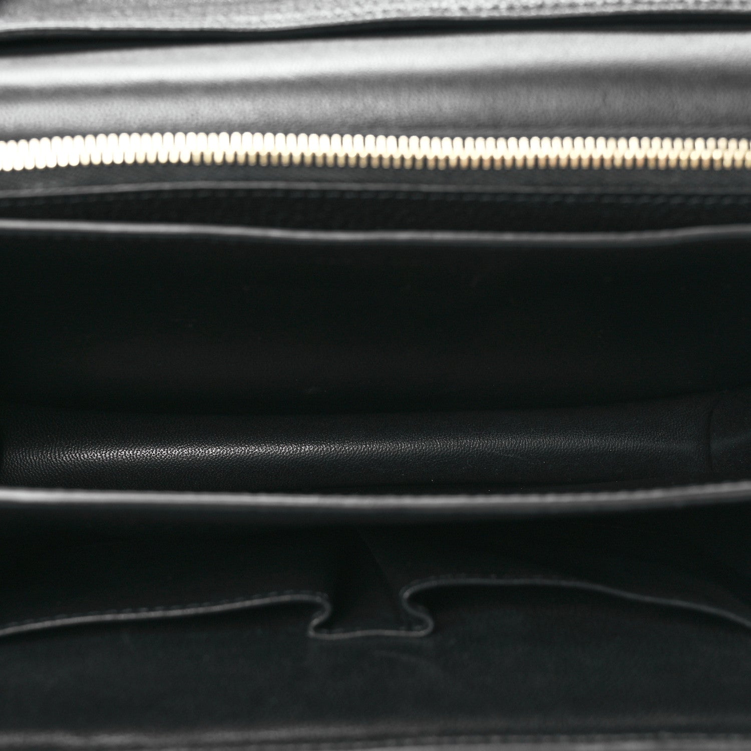 Celine Goatskin Medium Classic Box Flap Bag Black 5 of 11