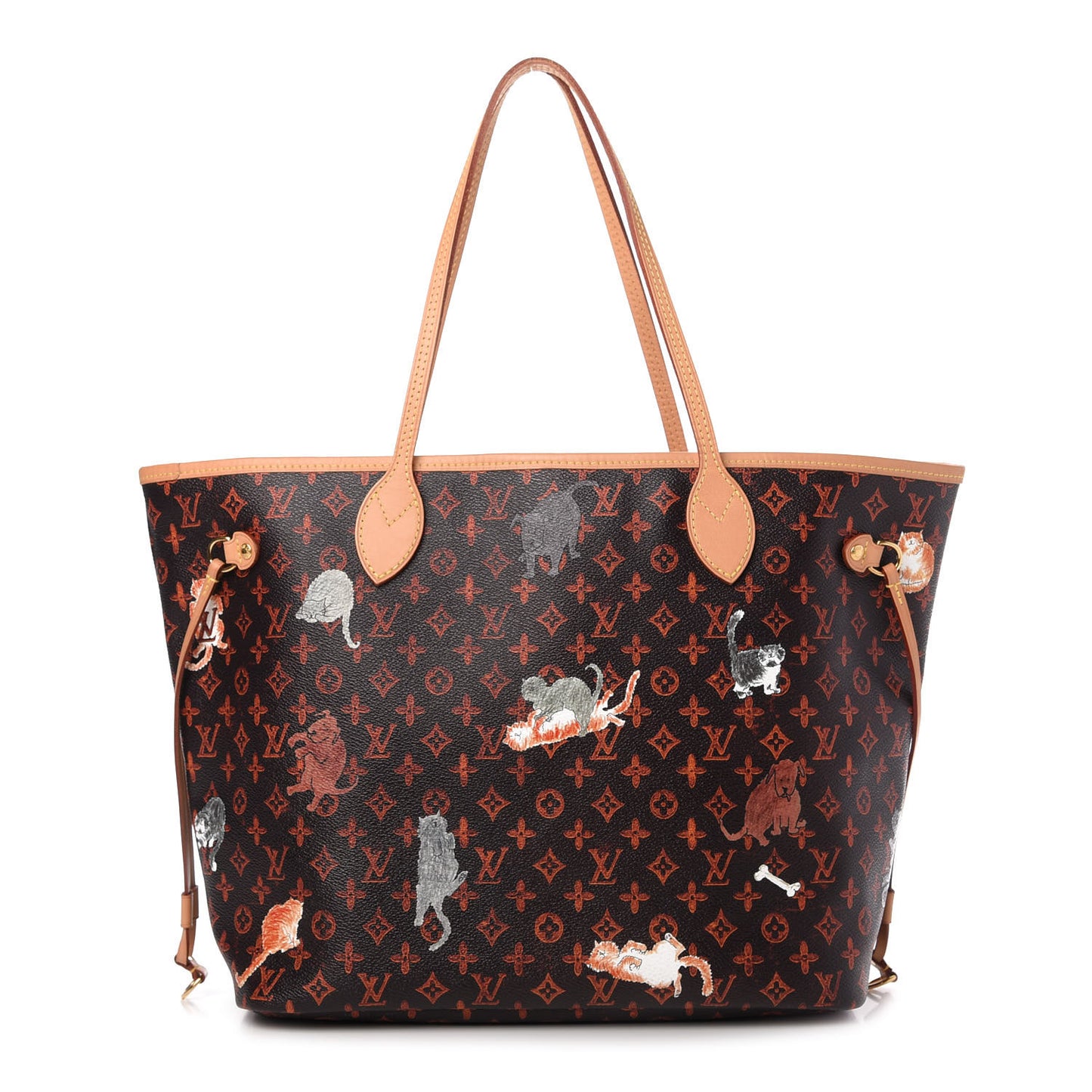 Catogram Neverfull MM Marron