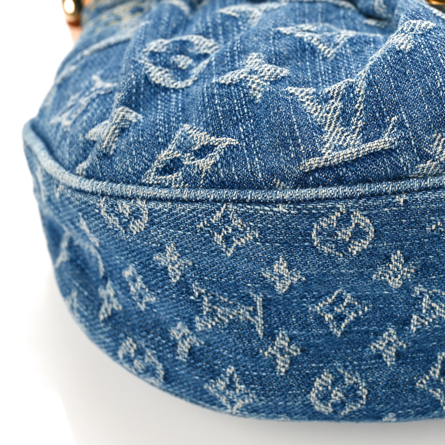 Monogram Denim Sunset Blue