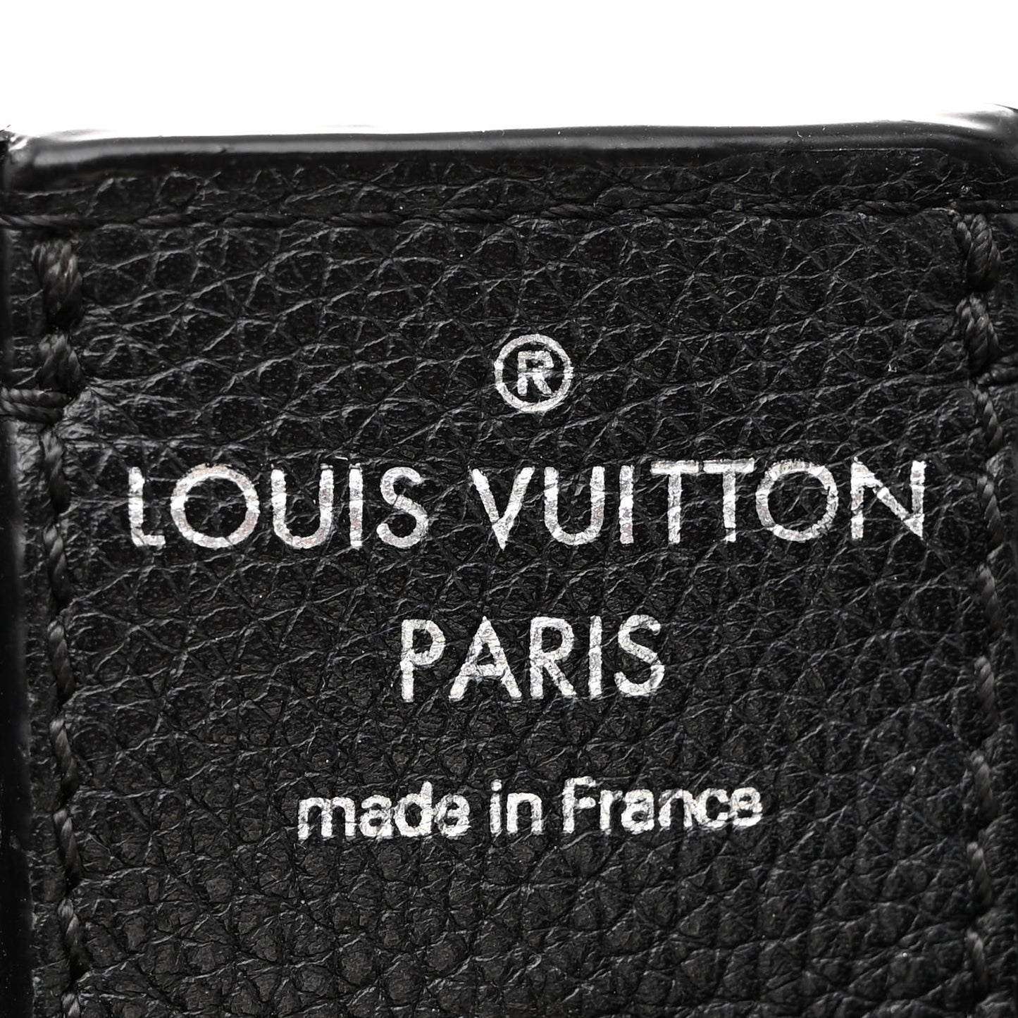 Calfskin Lockme Cabas Black