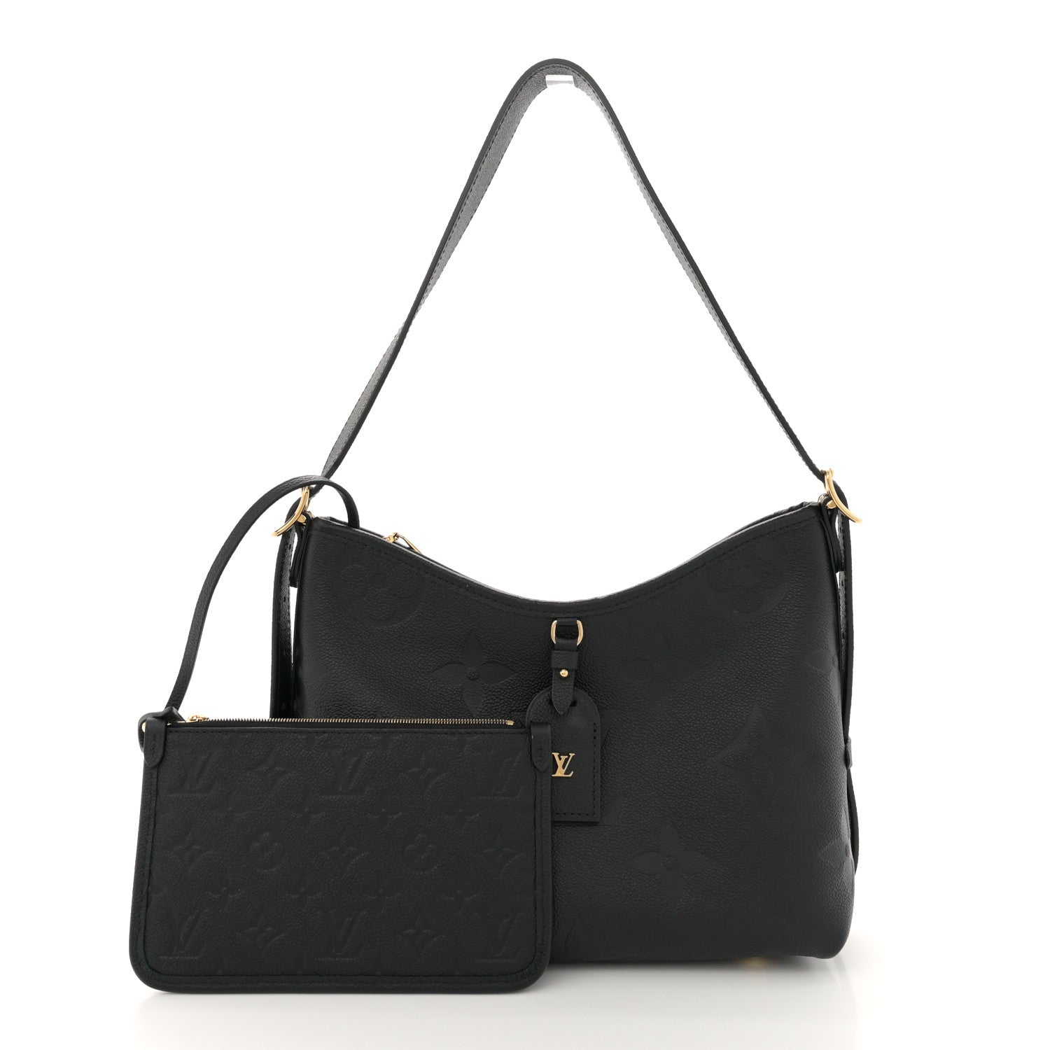 Louis Vuitton Empreinte Carryall PM Black 3 of 12