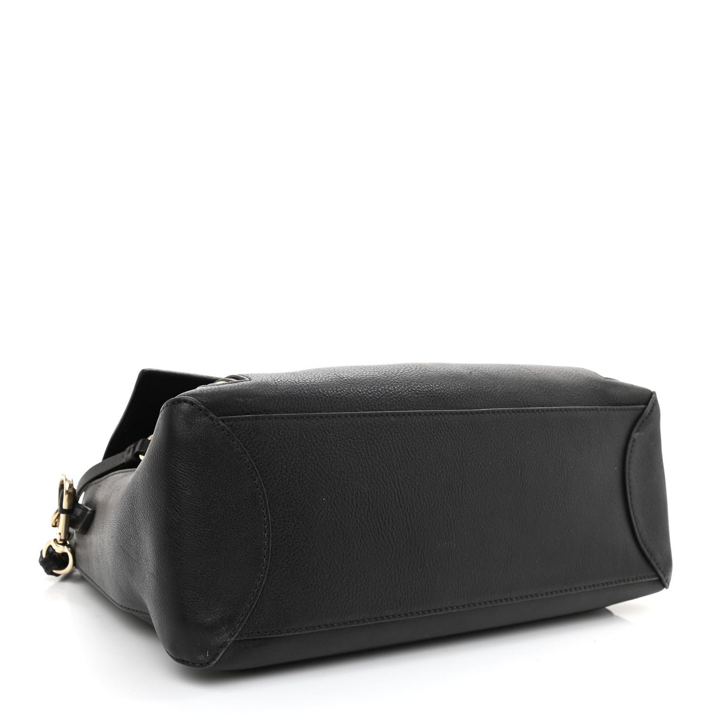 Calfskin Medium Faye Day Shoulder Bag Black