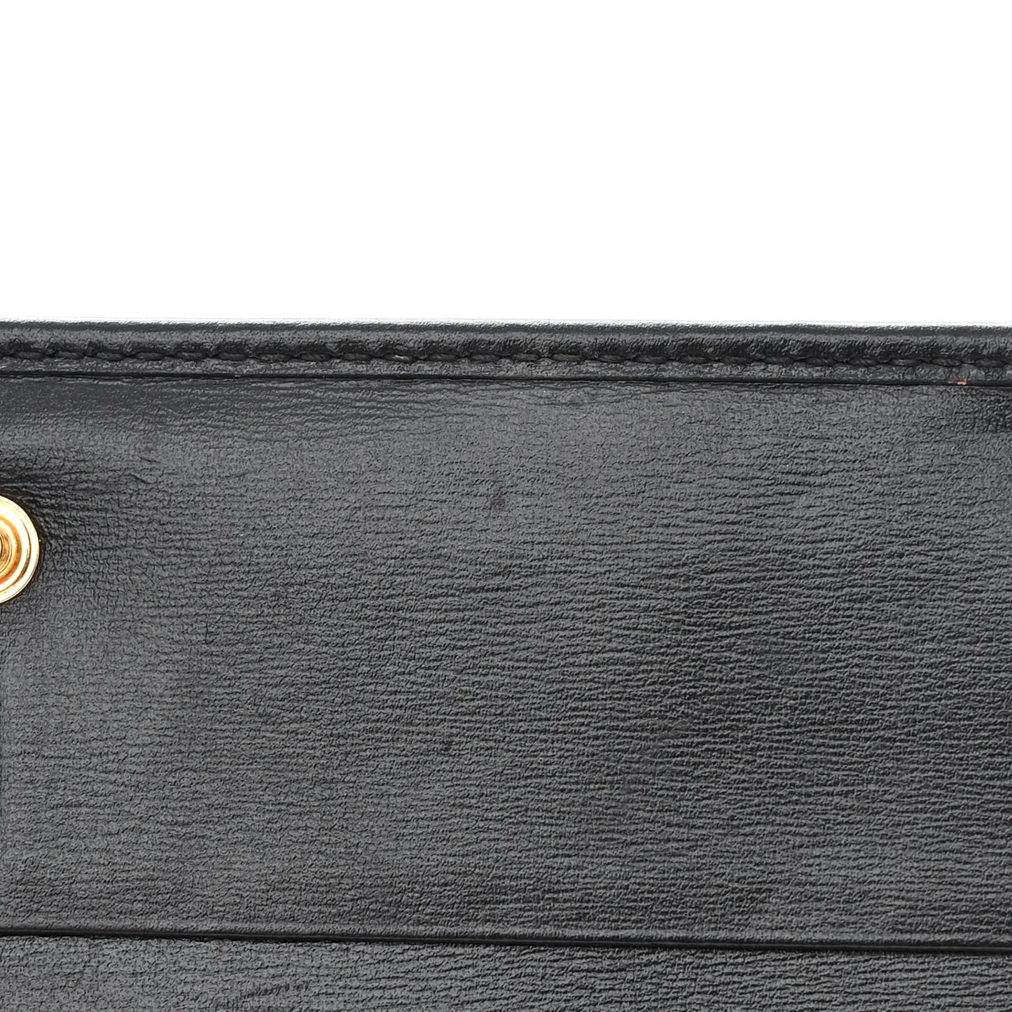 Boarded Plutone Calfskin Horsebit 1955 Wallet On Chain Black