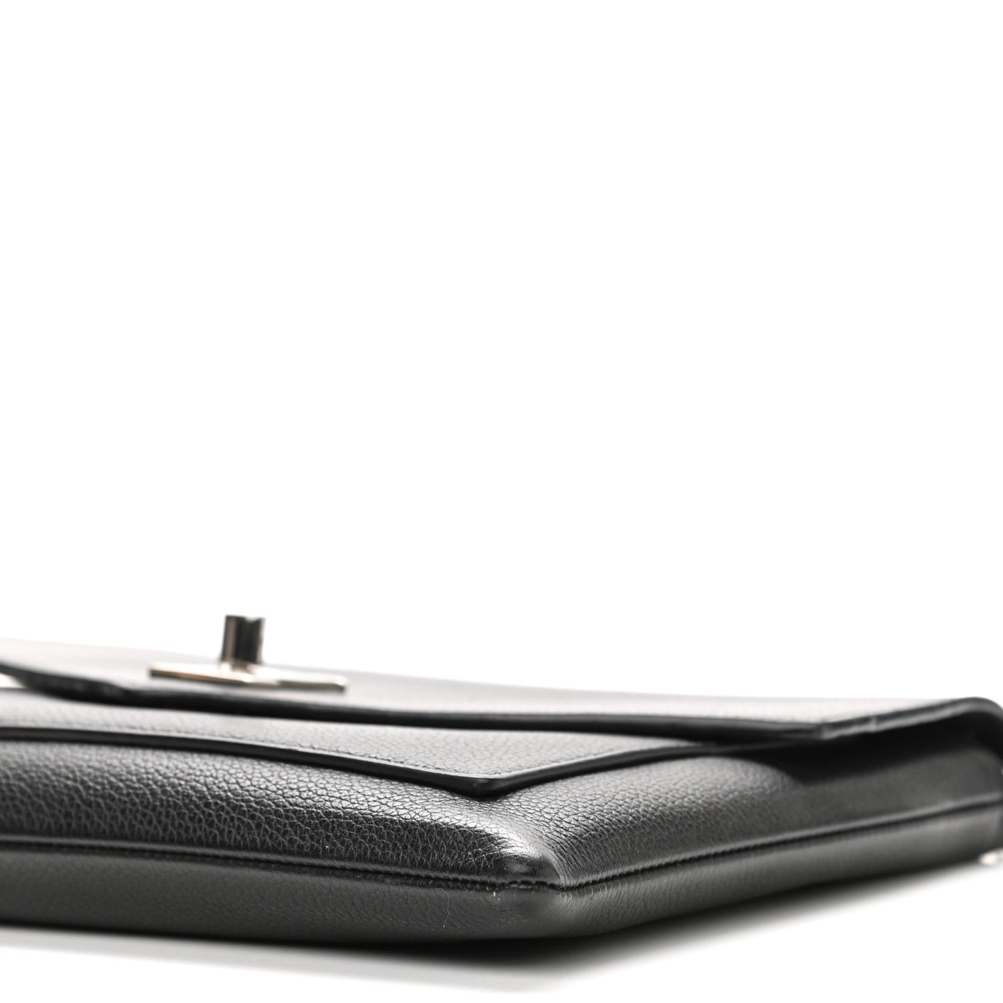 Soft Calfskin My Lockme Pochette Black