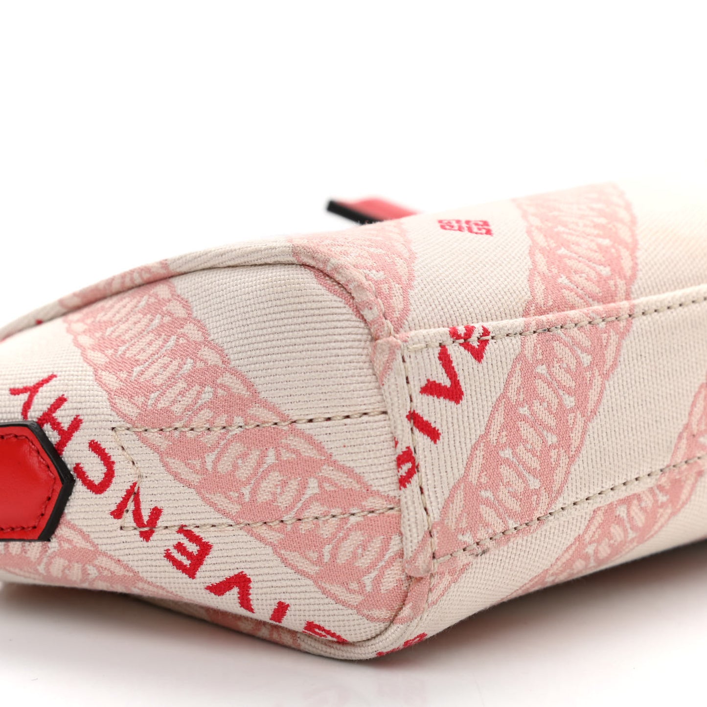 Canvas Printed Nano Antigona Rot