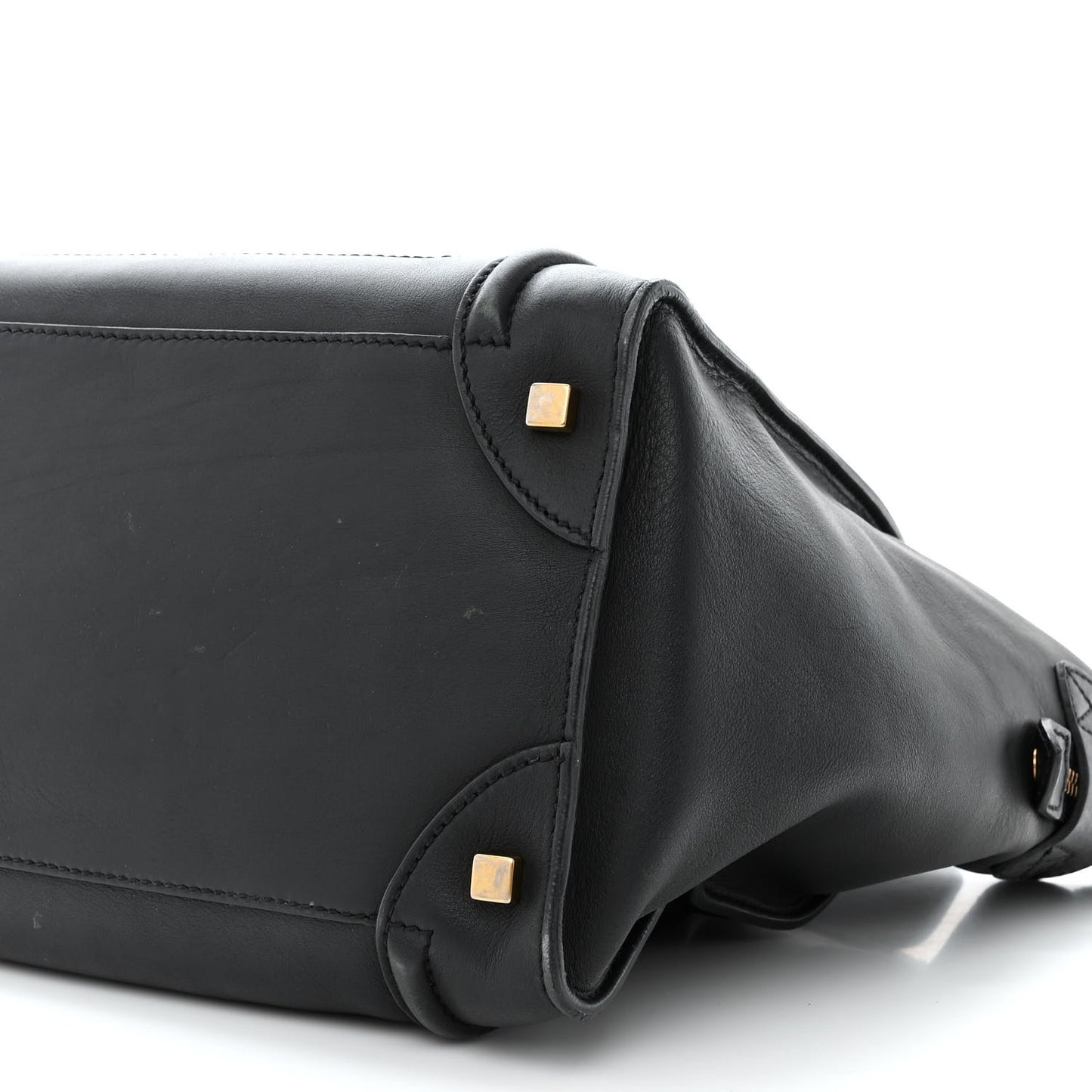 Smooth Calfskin Mini Luggage Black
