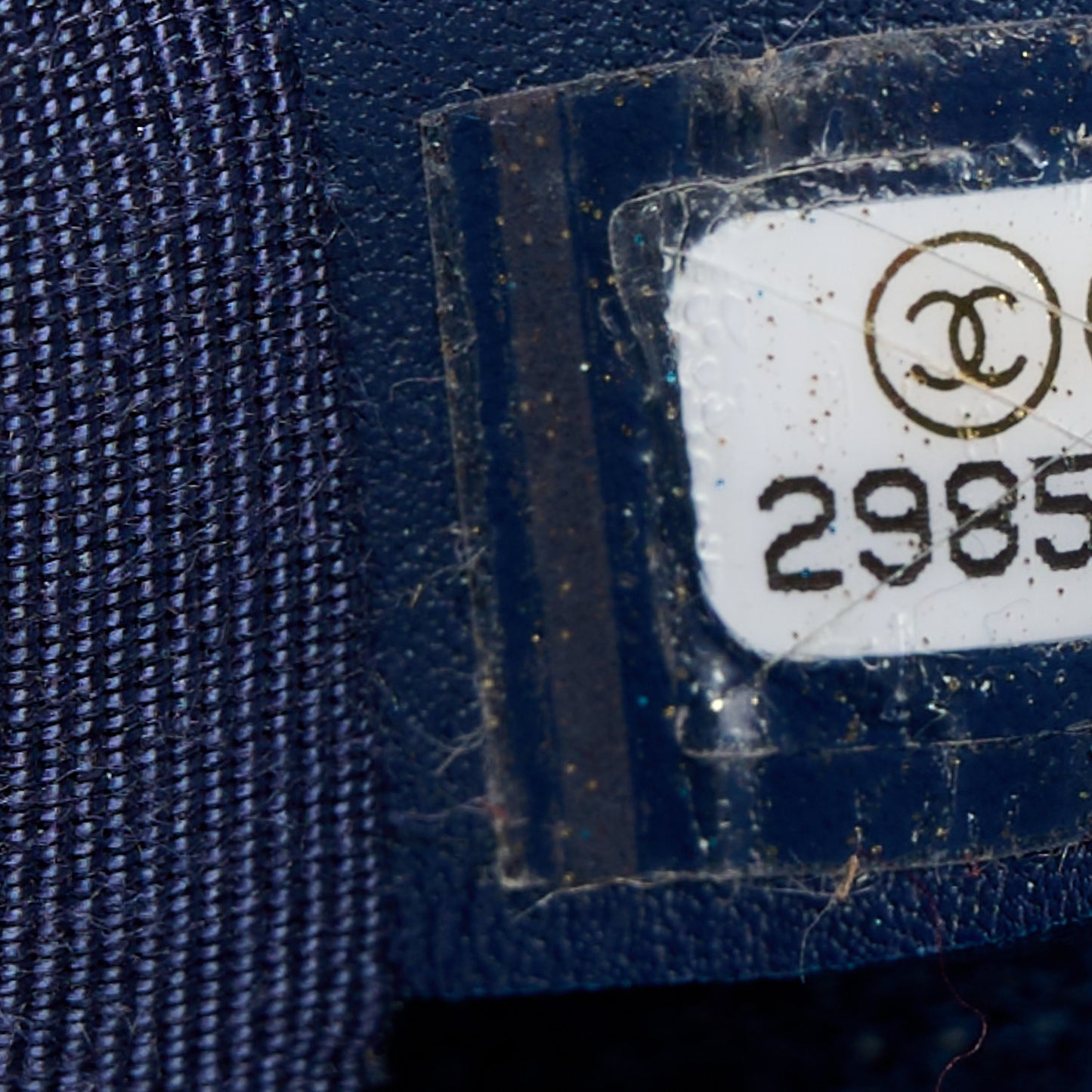 Denim Quilted Large Chanel 19 Flap Blue