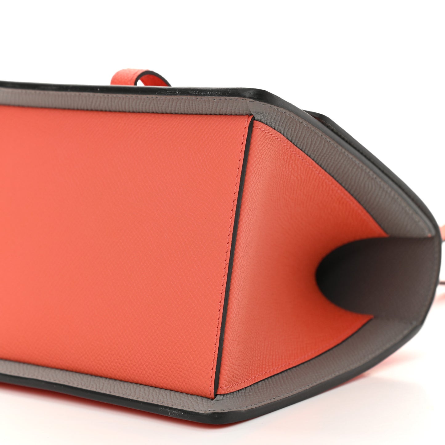 Carat Calfskin Madeleine Clutch Flamingo Ciment