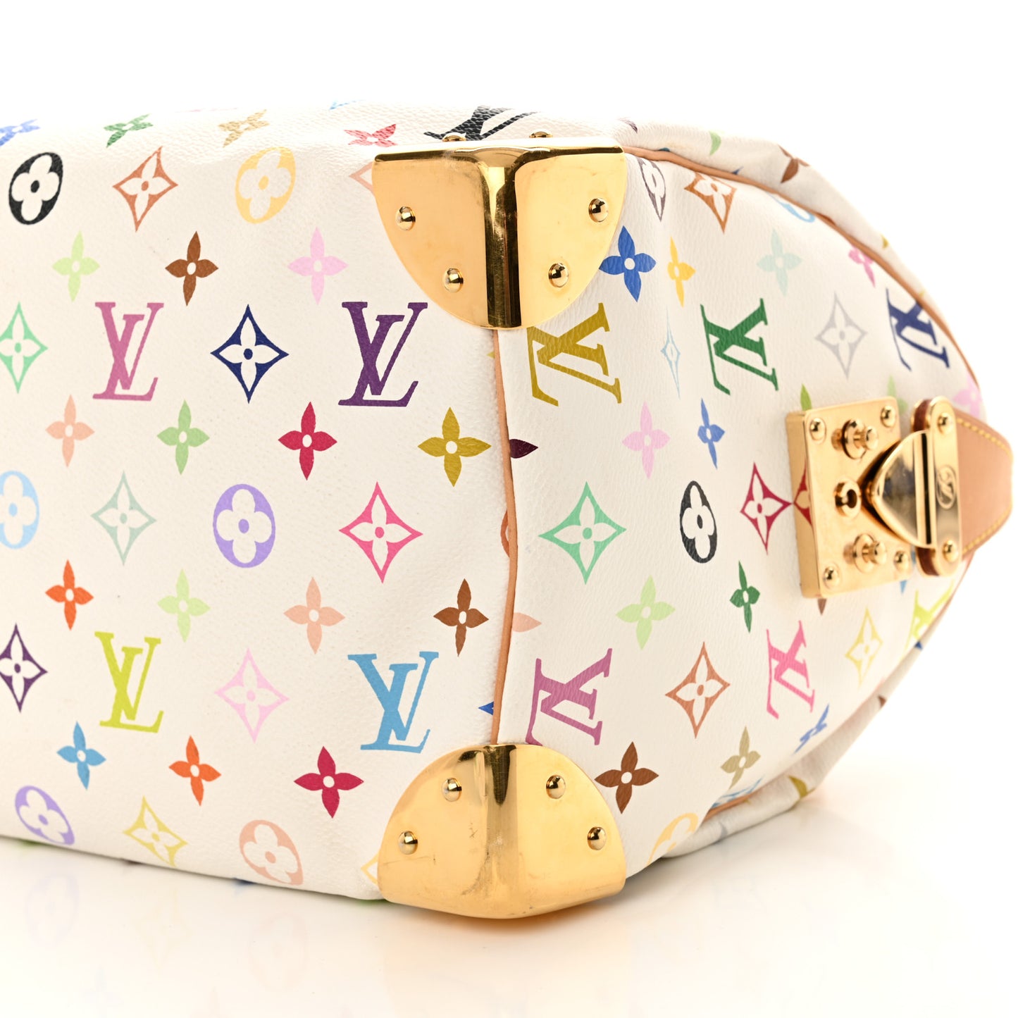 Monogram Multicolor Speedy 30 White