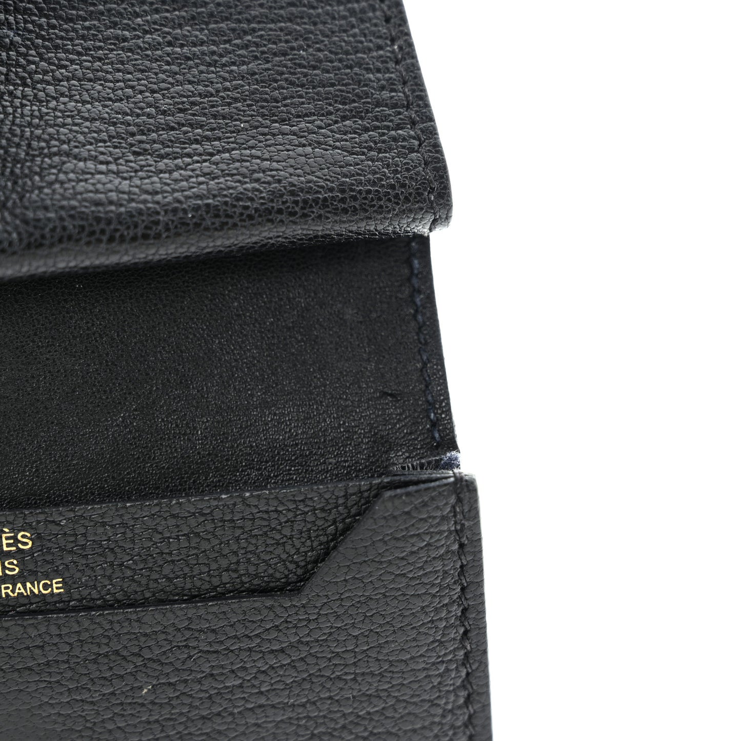 Chevre Mysore Mini Bearn Wallet Black