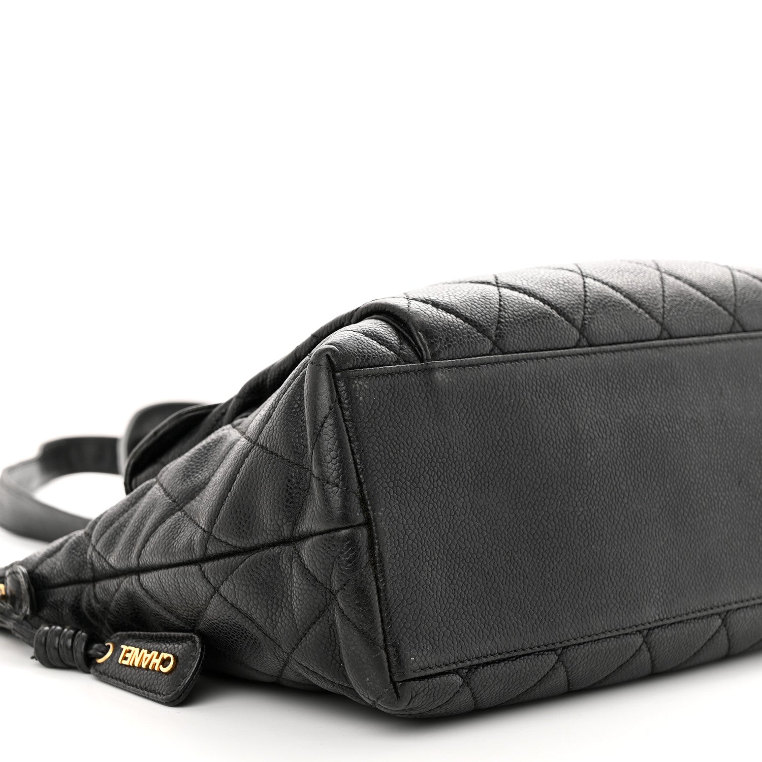Chanel Caviar Quilted Flap Shoulder Bag Black 10 of 14