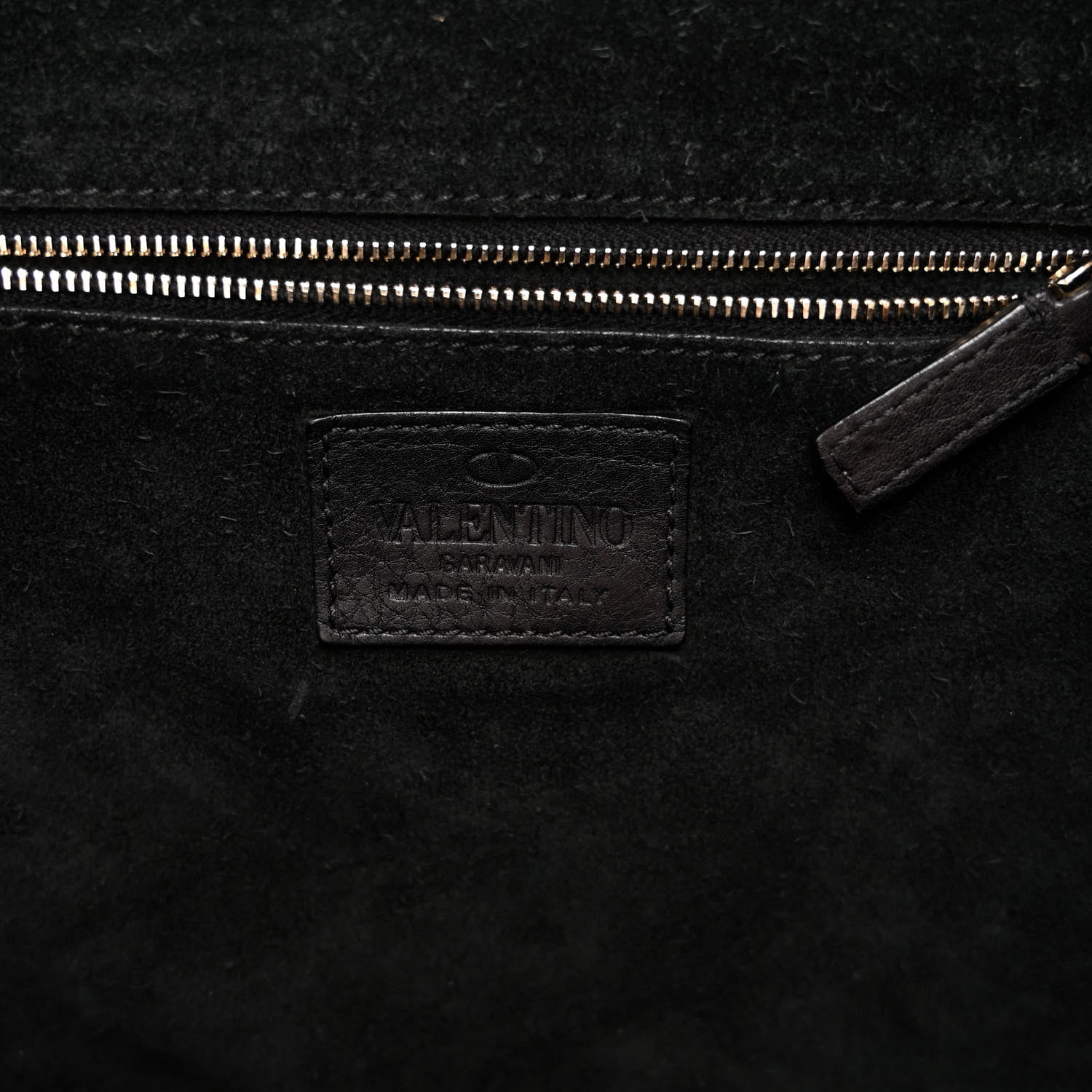 Valentino Garavani Pebbled Calfskin Rockstud Flip-Lock Messenger Bag Black 6 of 11