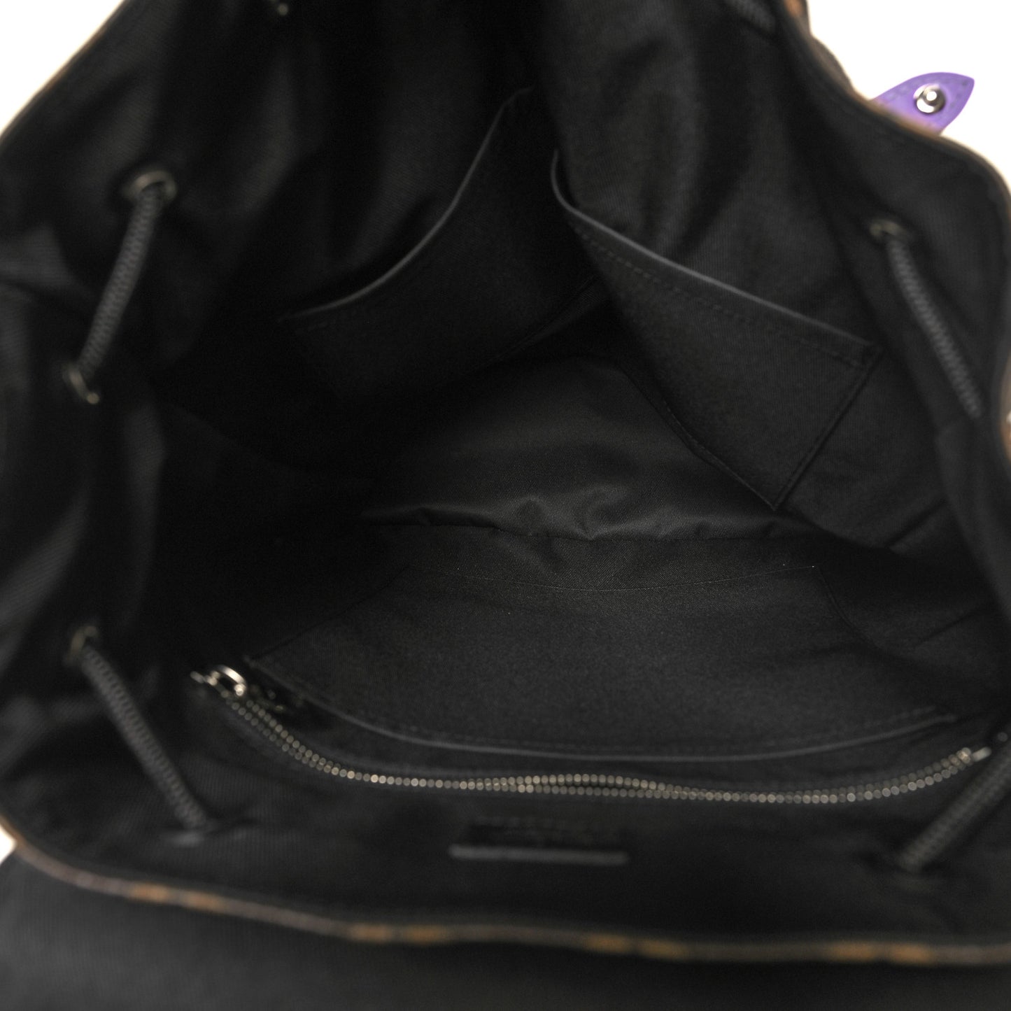 Monogram Macassar Christopher MM Backpack Purple