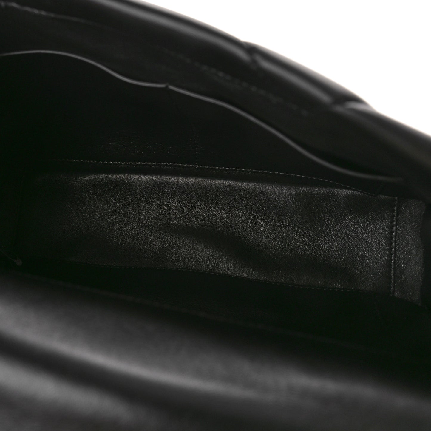 Nappa Large Roman Stud Shoulder Bag Black
