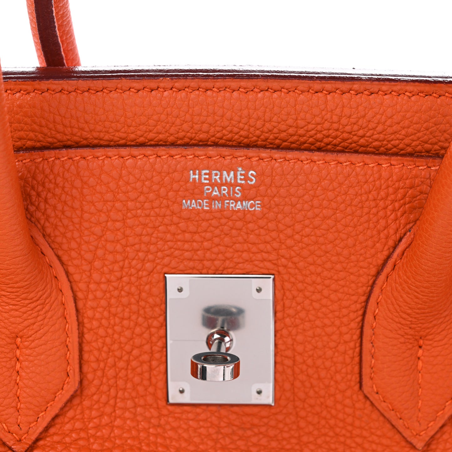 Togo Birkin 35 Orange
