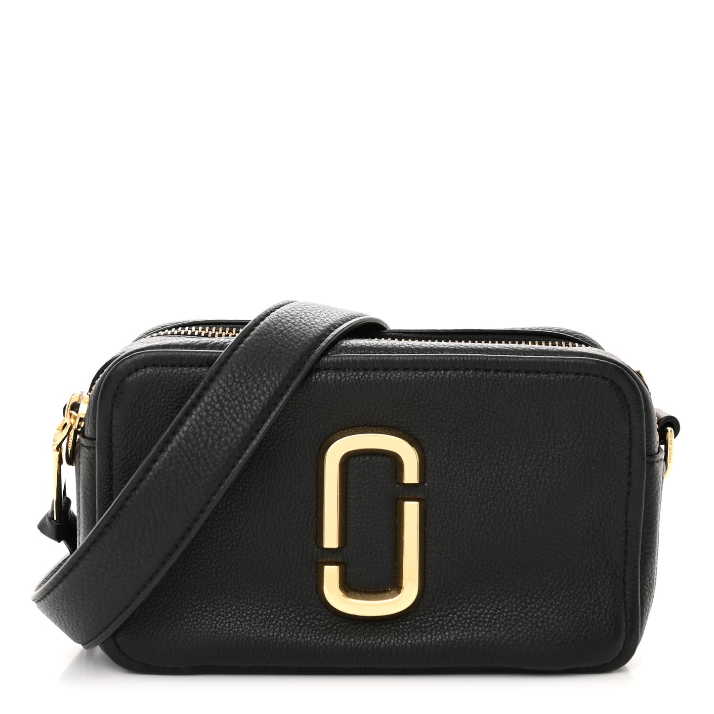 Calfskin Small Snapshot Camera Bag Black